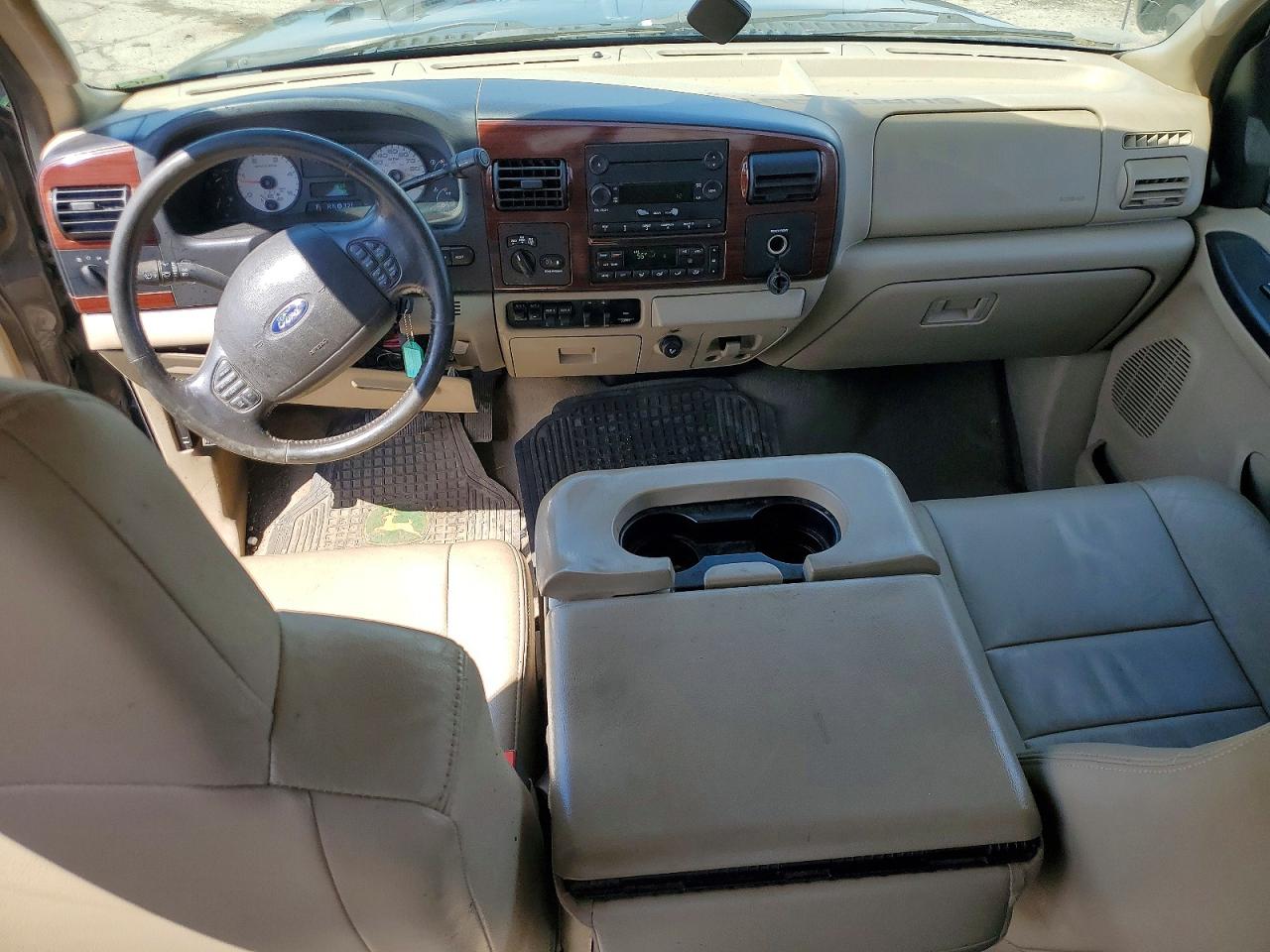2005 Ford F250 Super Duty Brown vin: 1FTSW21P35ED25413