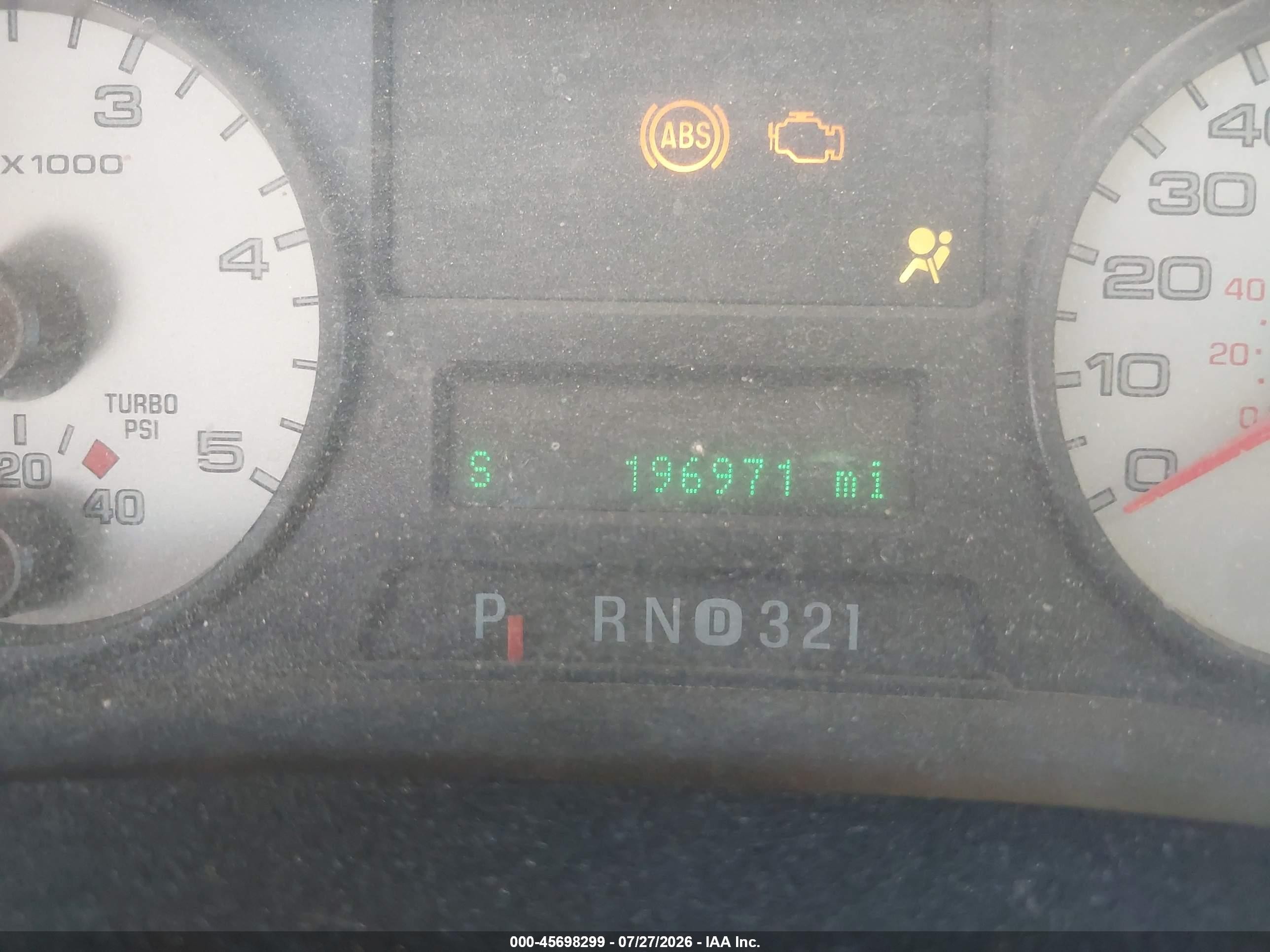 2007 Ford F-250 Lariat/xl/xlt Gray vin: 1FTSW21P37EB19429
