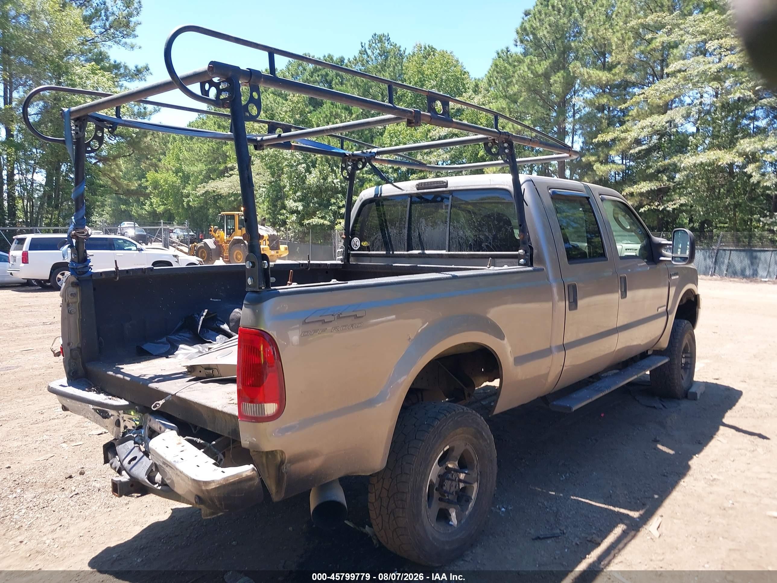 2005 Ford F-250 Lariat/xl/xlt Tan vin: 1FTSW21P45EA70139