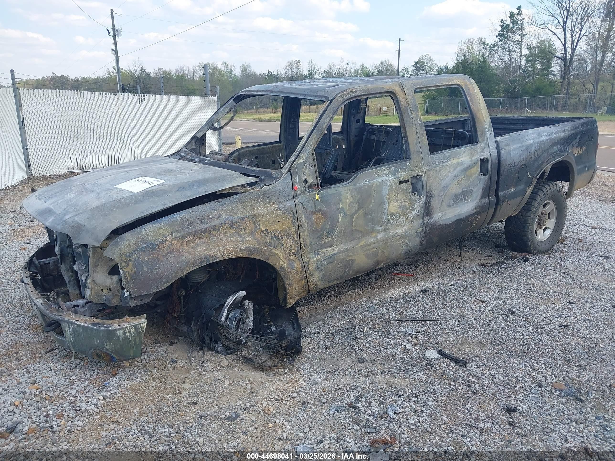 2005 Ford F-250 Lariat/xl/xlt Black vin: 1FTSW21P45EB43350