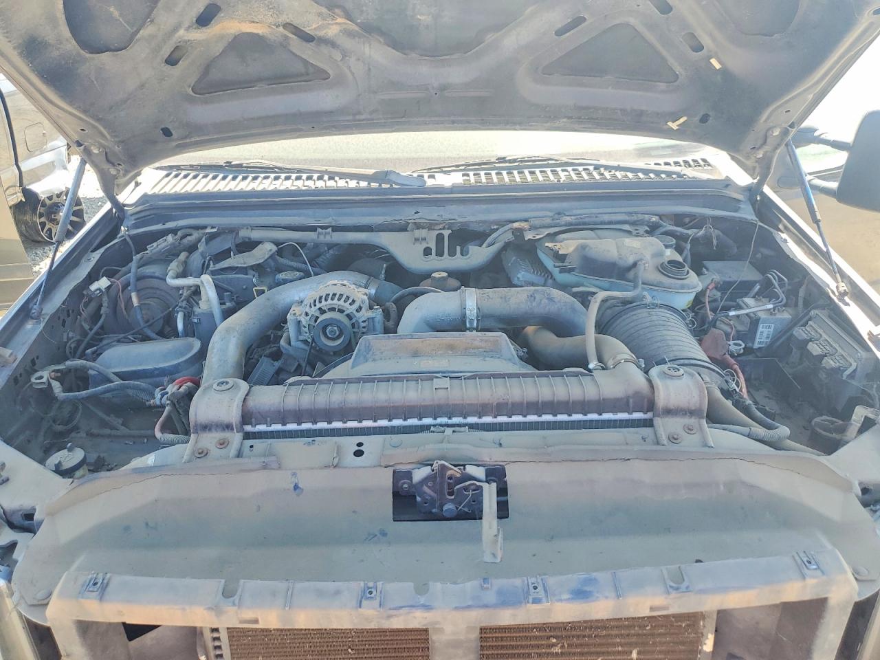 2005 Ford F250 Super Duty Gray vin: 1FTSW21P45EC61057