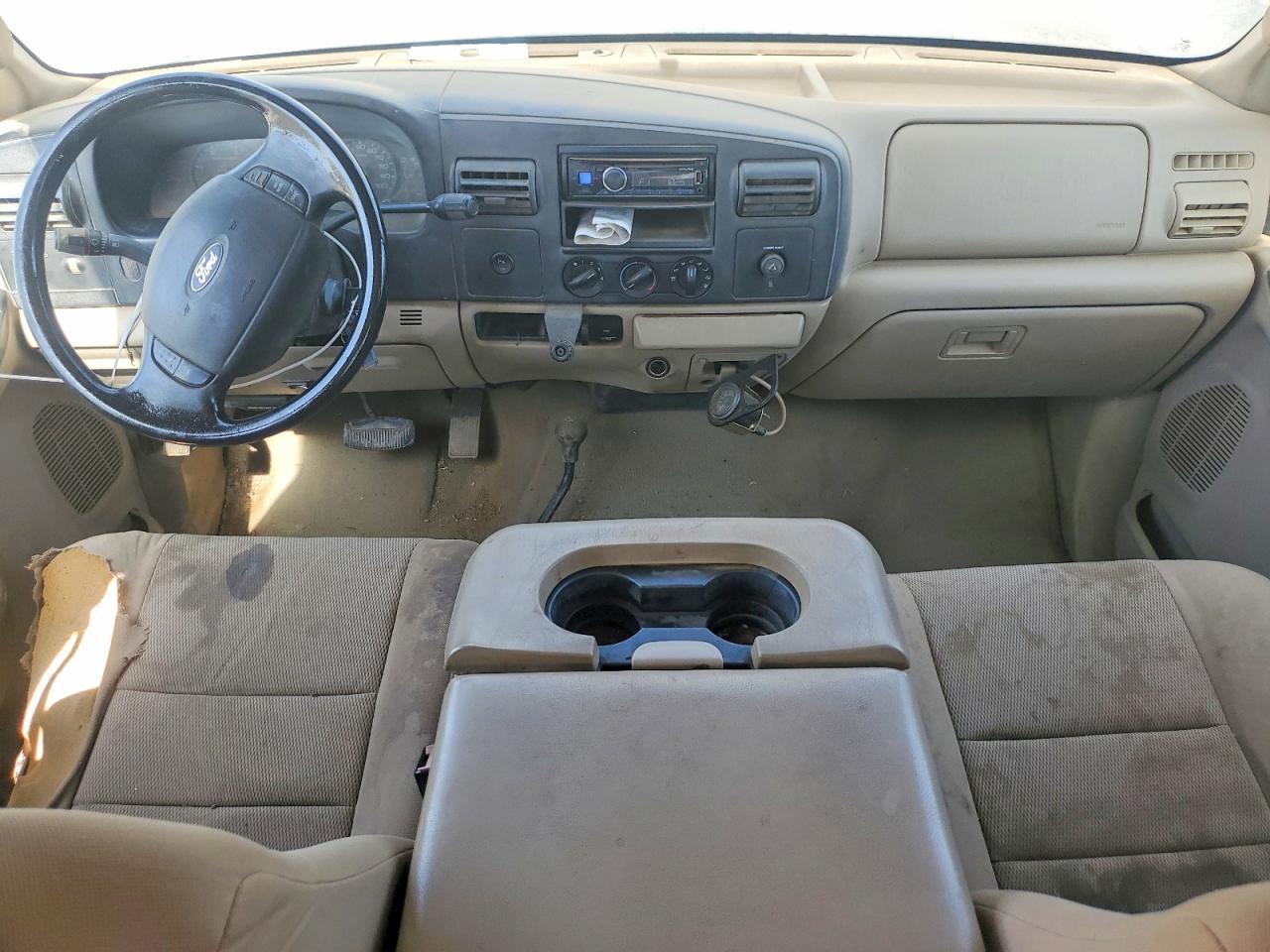 2005 Ford F250 Super Duty Gray vin: 1FTSW21P45EC61057