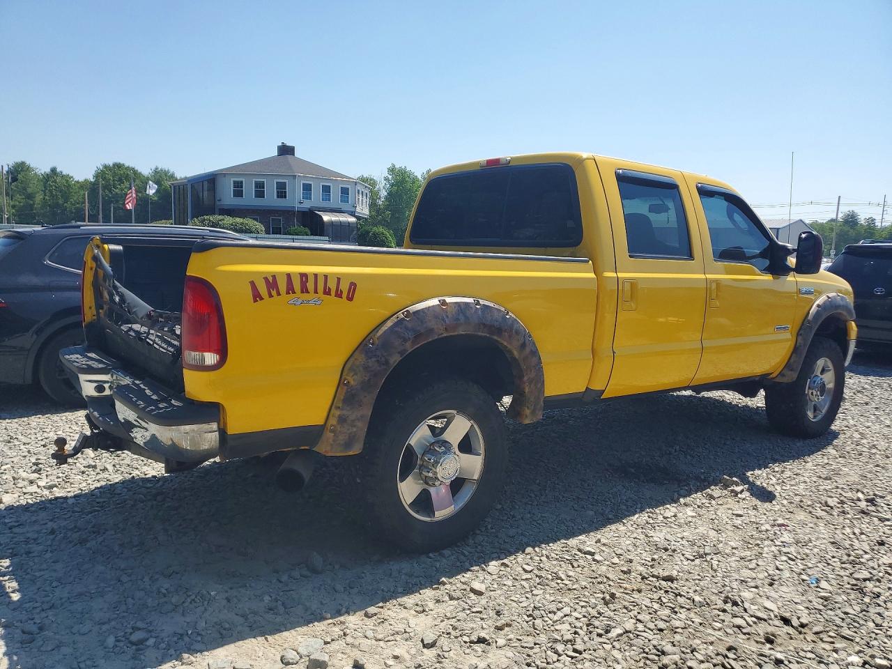 2007 Ford F-250 Super Duty Yellow vin: 1FTSW21P46EA06409