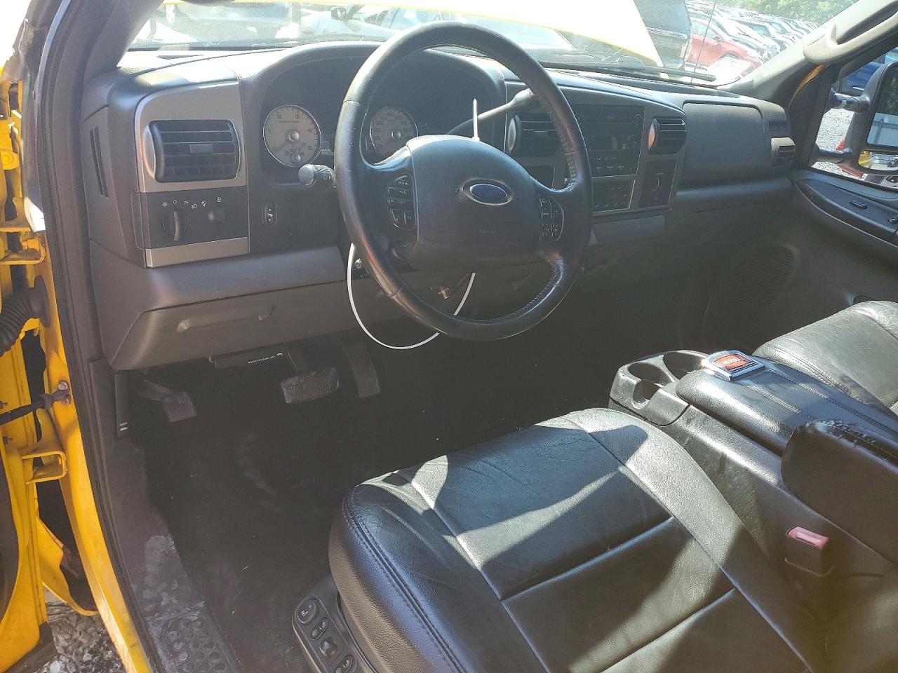 2007 Ford F-250 Super Duty Yellow vin: 1FTSW21P46EA06409