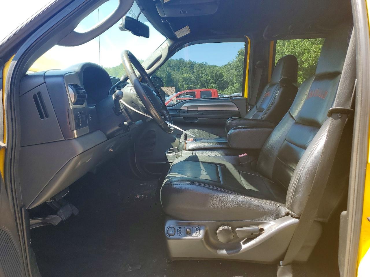 2007 Ford F-250 Super Duty Yellow vin: 1FTSW21P46EA06409