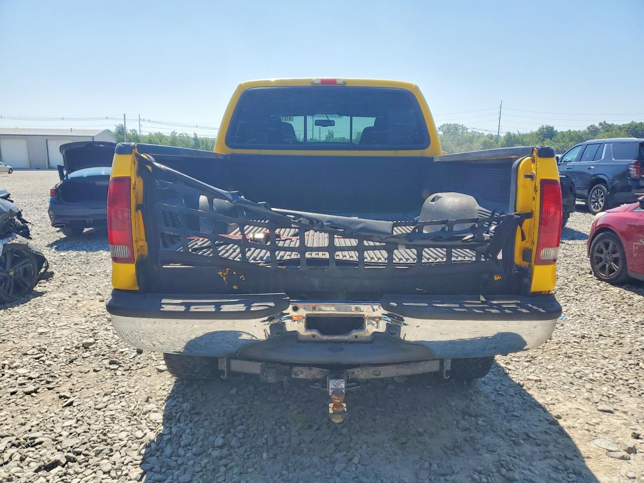 2007 Ford F-250 Super Duty Yellow vin: 1FTSW21P46EA06409