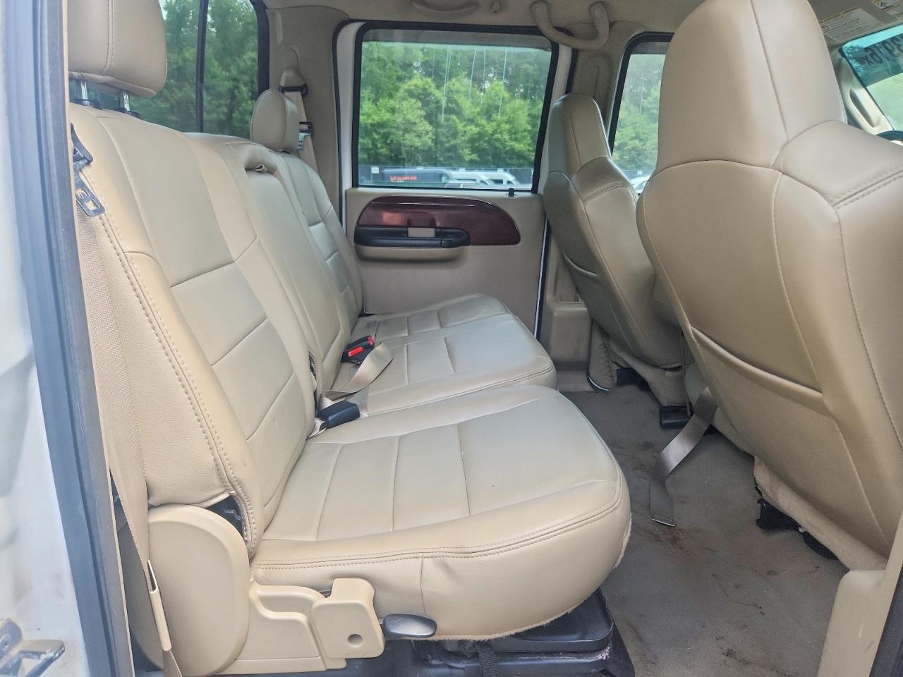 2006 Ford F250 Super Duty White vin: 1FTSW21P46EB03562