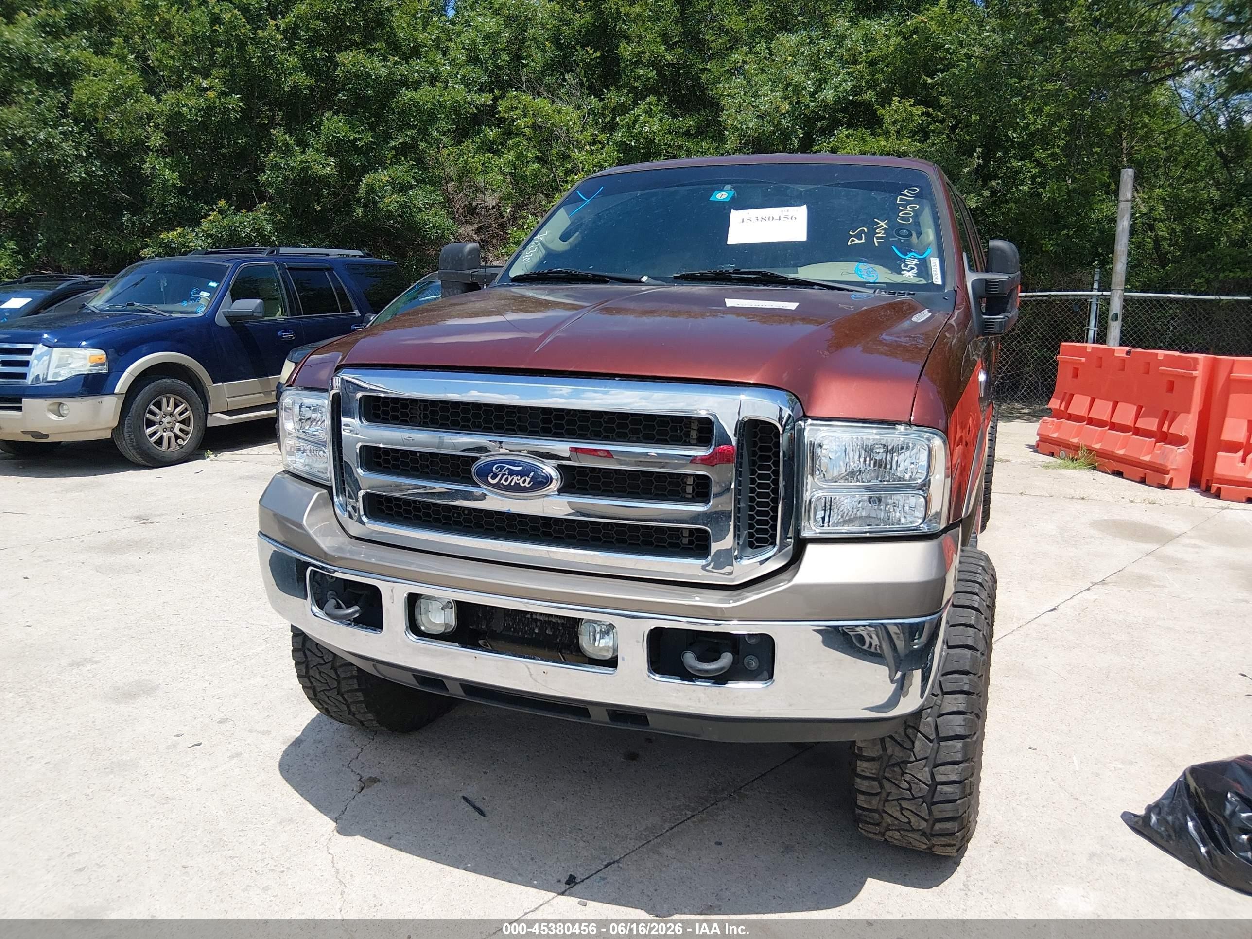 2006 Ford F-250 Lariat/xl/xlt Burgundy vin: 1FTSW21P46EC06710