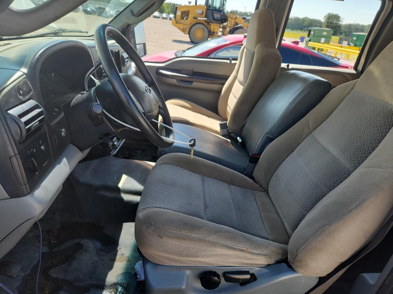 2006 Ford F250 Super Duty White vin: 1FTSW21P46ED12705