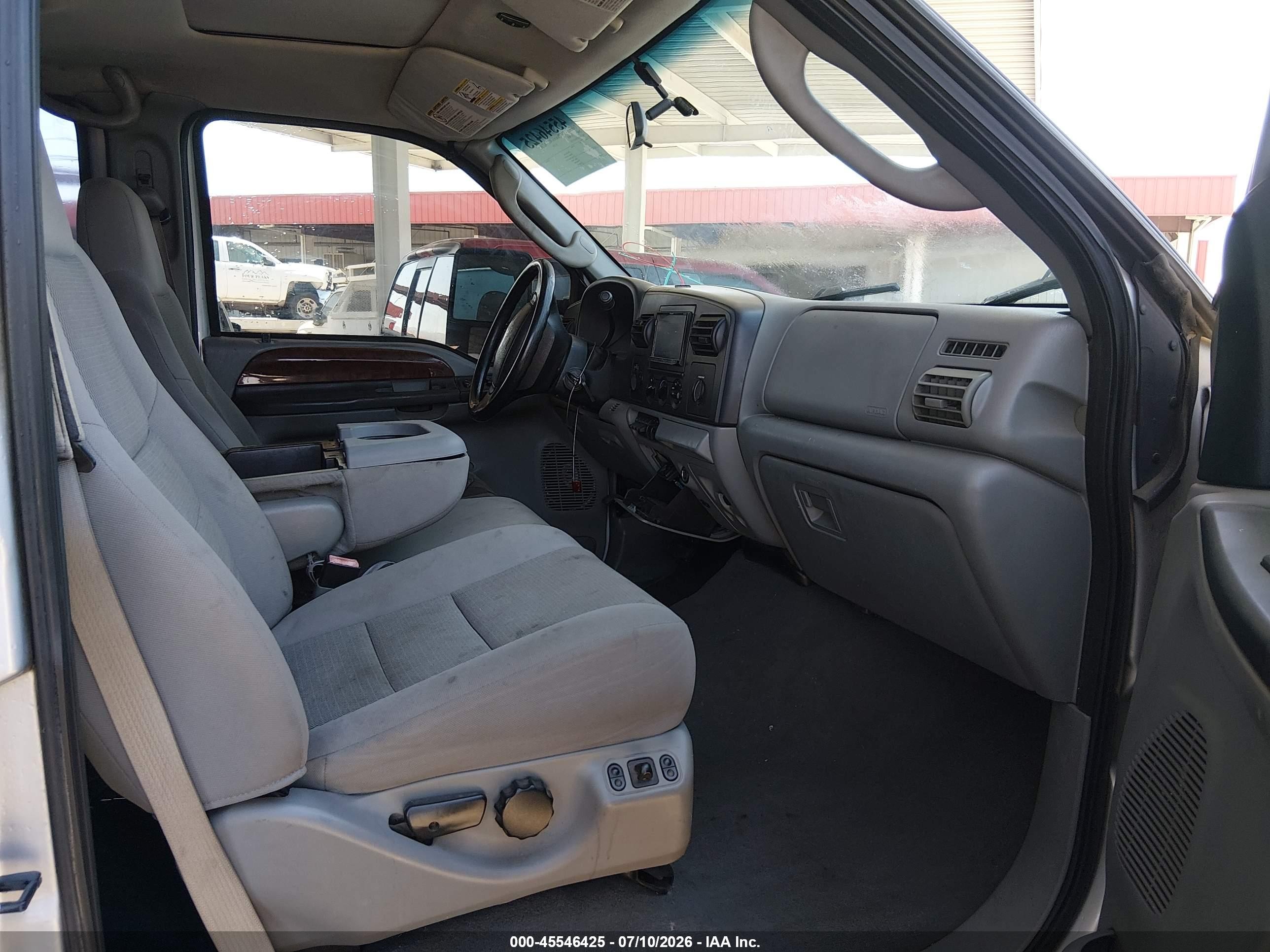 2006 Ford F-250 Lariat/xl/xlt Серебряный vin: 1FTSW21P46ED57501