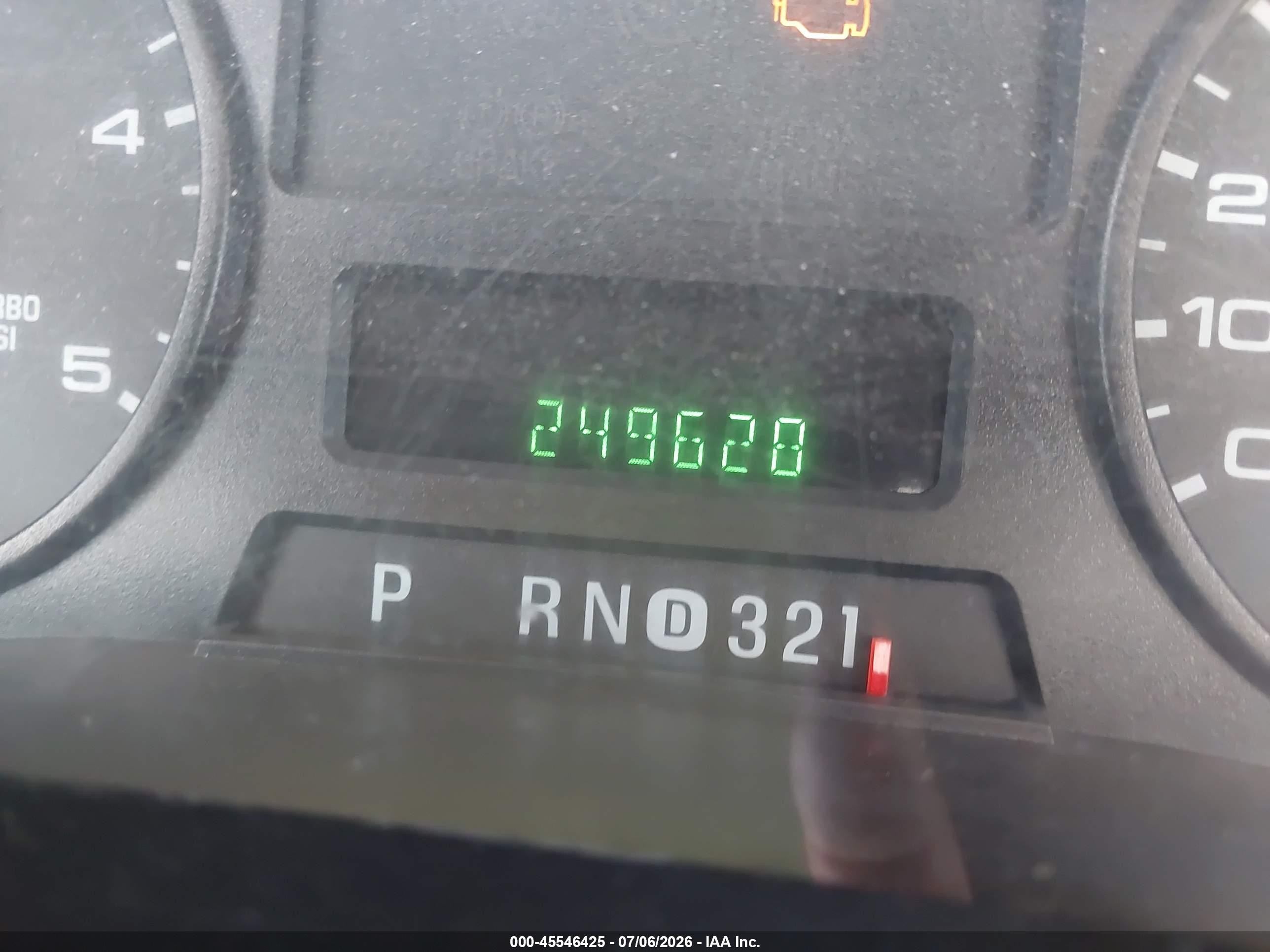 2006 Ford F-250 Lariat/xl/xlt Серебряный vin: 1FTSW21P46ED57501