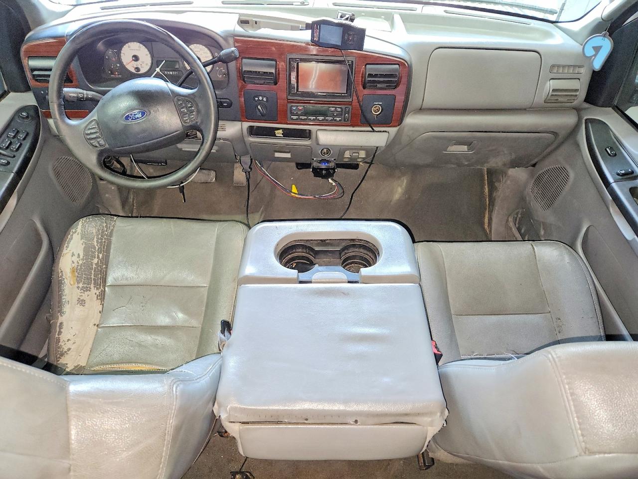 2007 Ford F250 Super Duty White vin: 1FTSW21P47EA99790