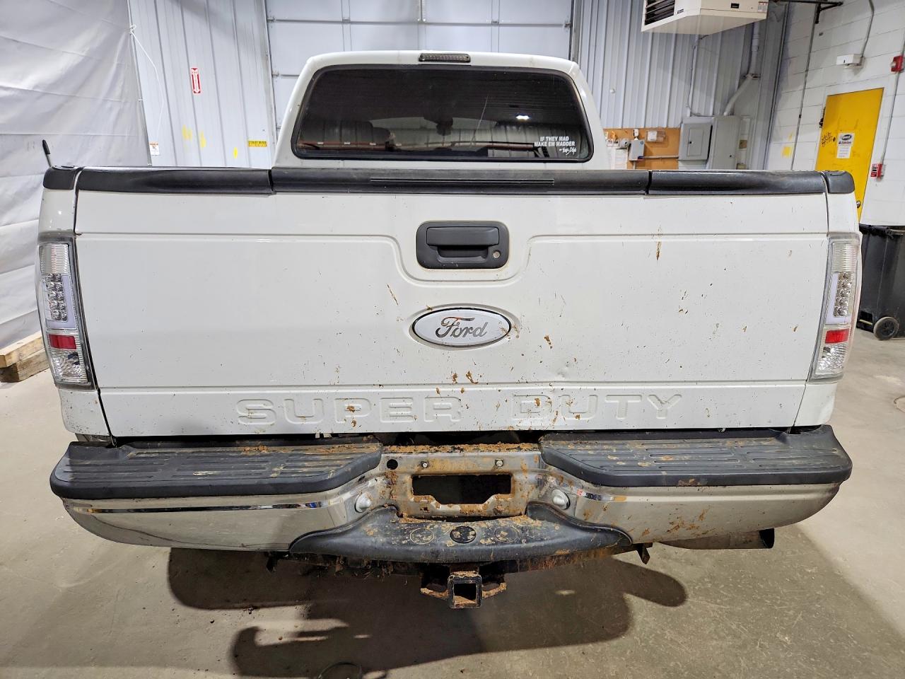 2007 Ford F250 Super Duty White vin: 1FTSW21P47EA99790