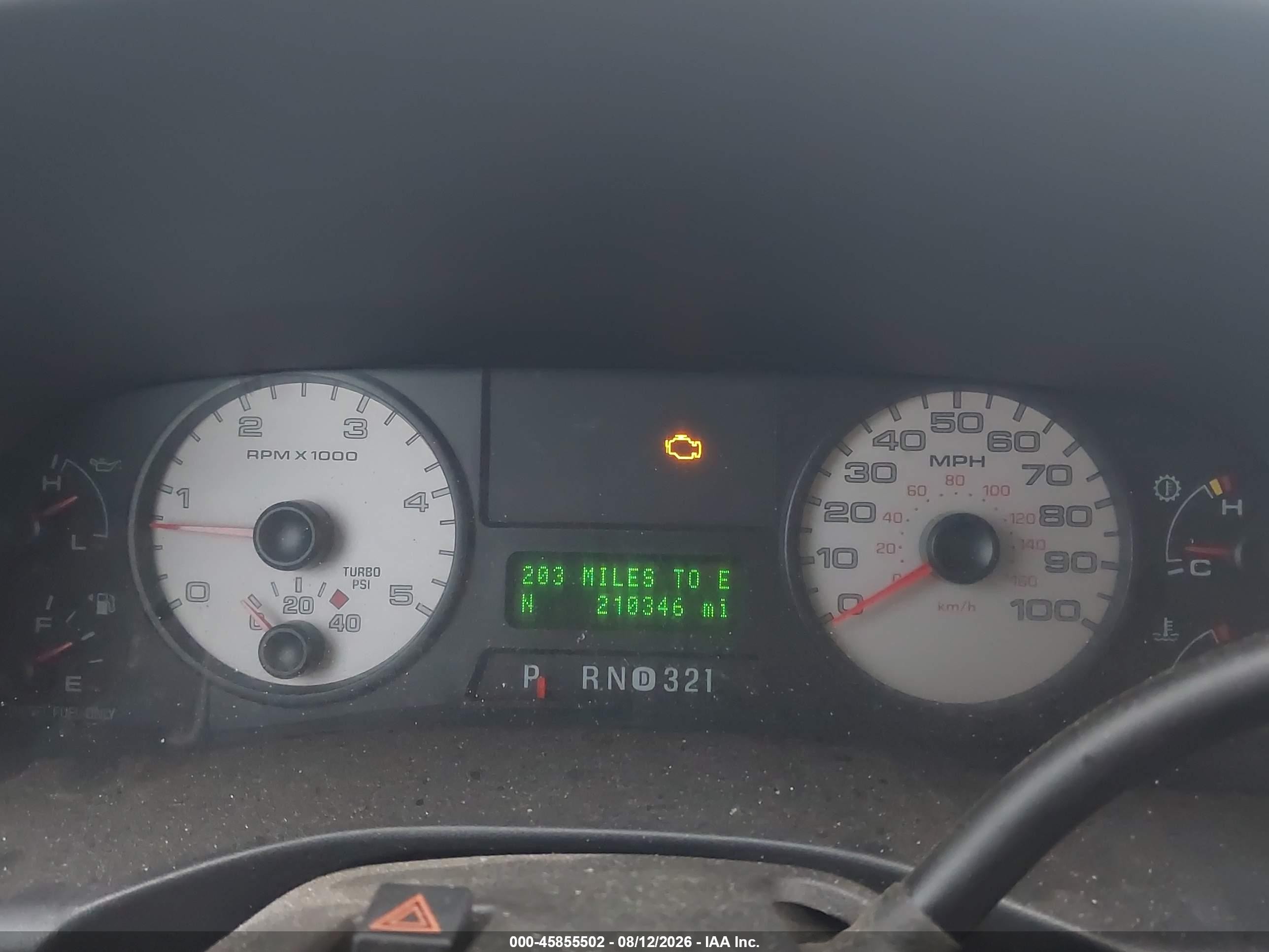 2007 Ford F-250 Lariat/xl/xlt Maroon vin: 1FTSW21P47EB02350