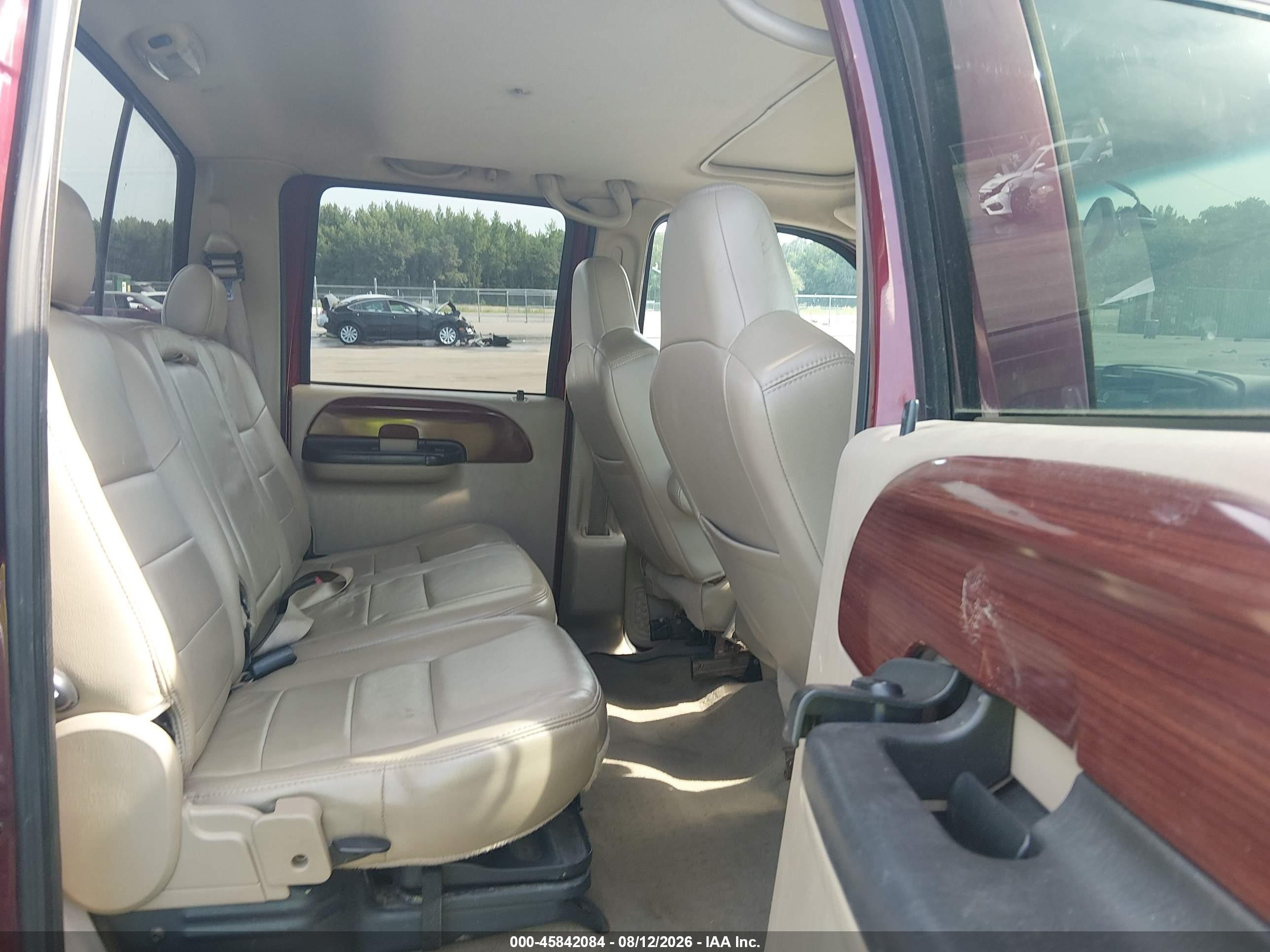 2005 Ford F-250 Lariat/xl/xlt Бордовый vin: 1FTSW21P55EC17908