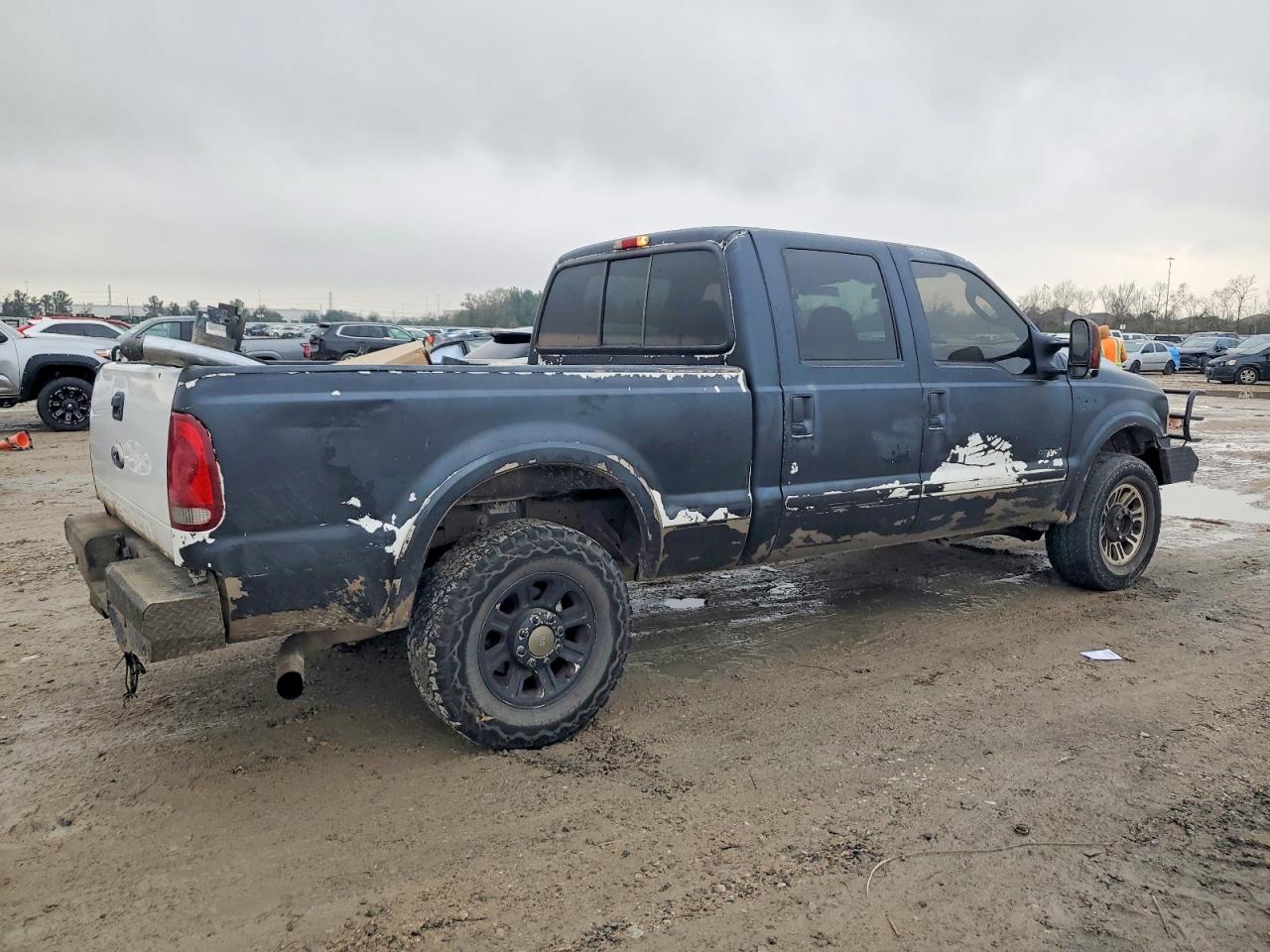 2006 Ford F250 Super Duty White vin: 1FTSW21P56EB23061