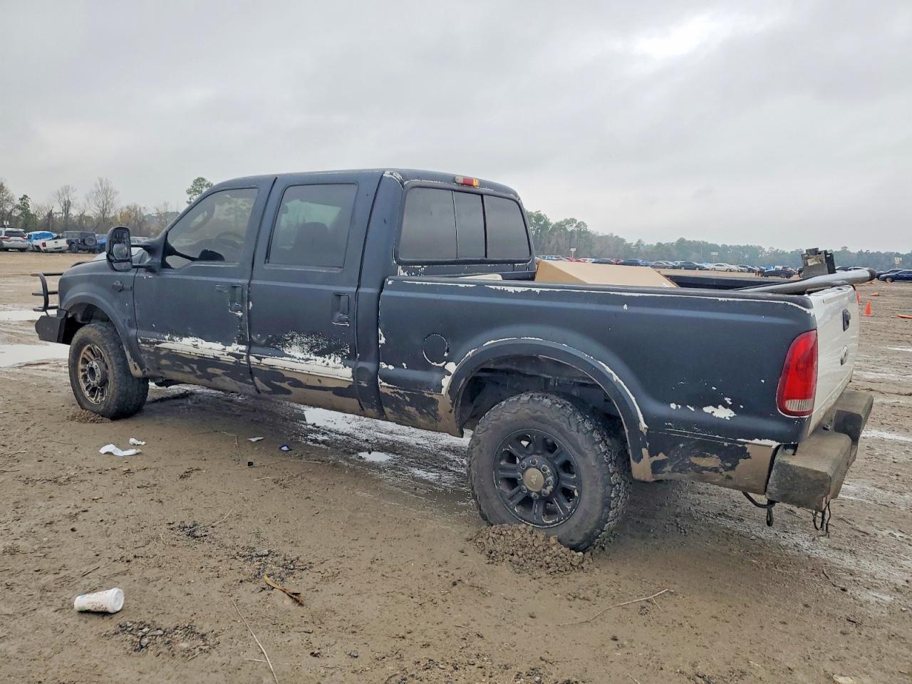 2006 Ford F250 Super Duty White vin: 1FTSW21P56EB23061