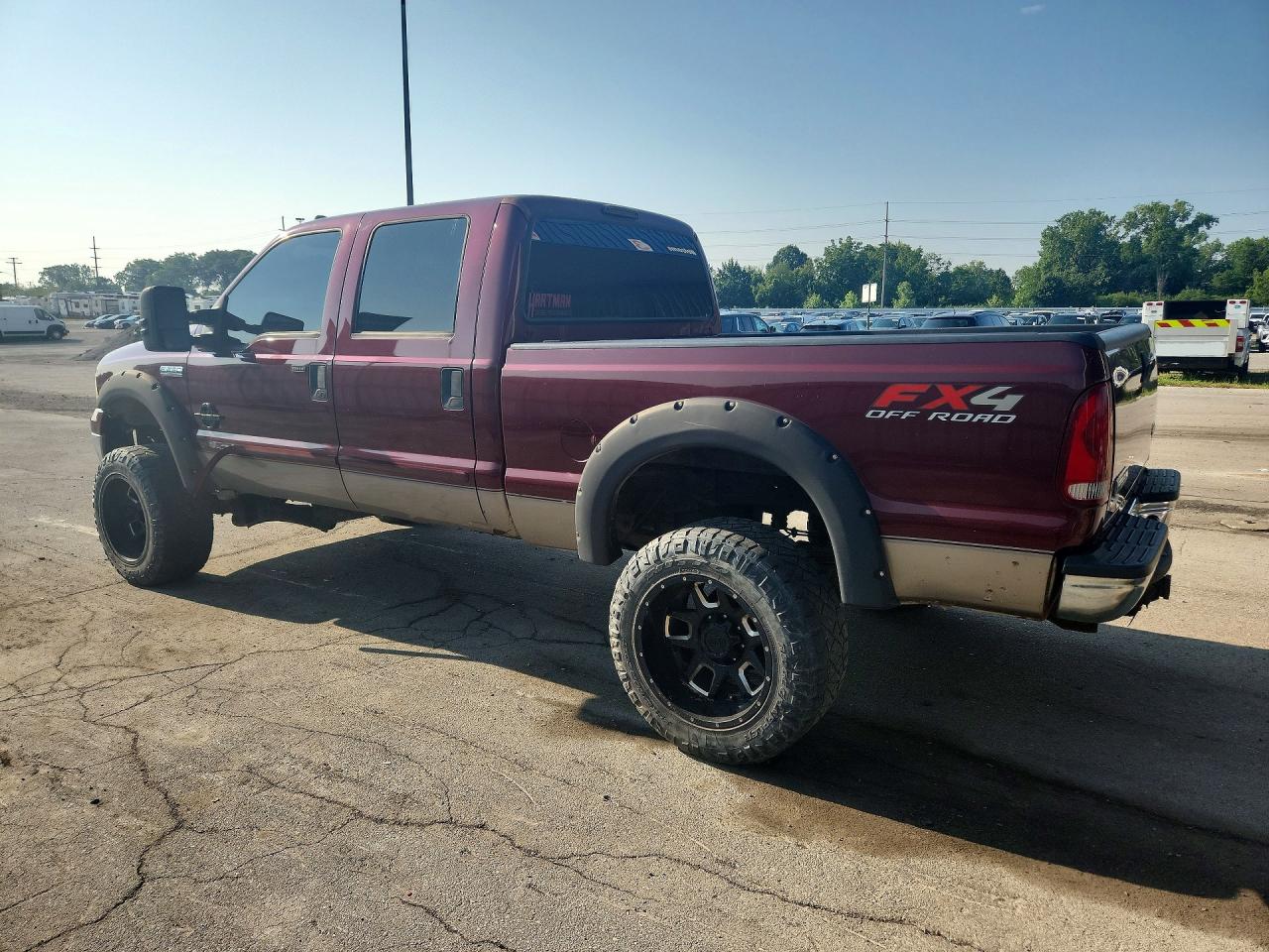 2006 Ford F250 Super Duty Темно-бордовый vin: 1FTSW21P56EB25845