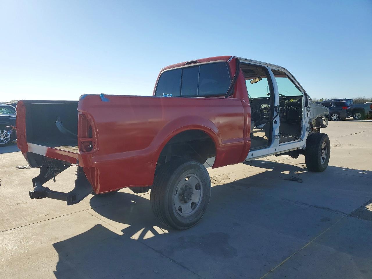 2006 Ford F250 Two Tone vin: 1FTSW21P56EC27615