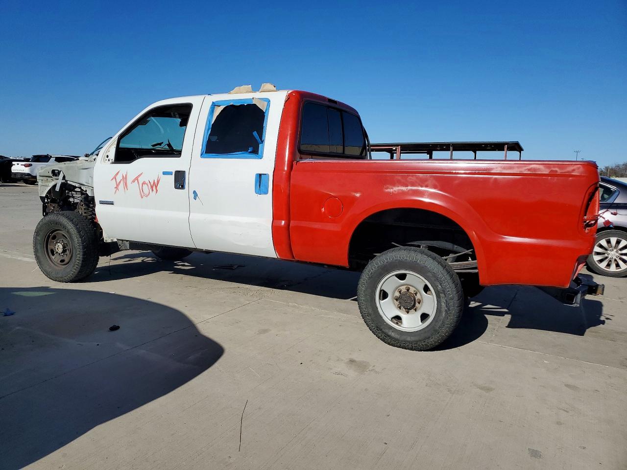 2006 Ford F250 Two Tone vin: 1FTSW21P56EC27615