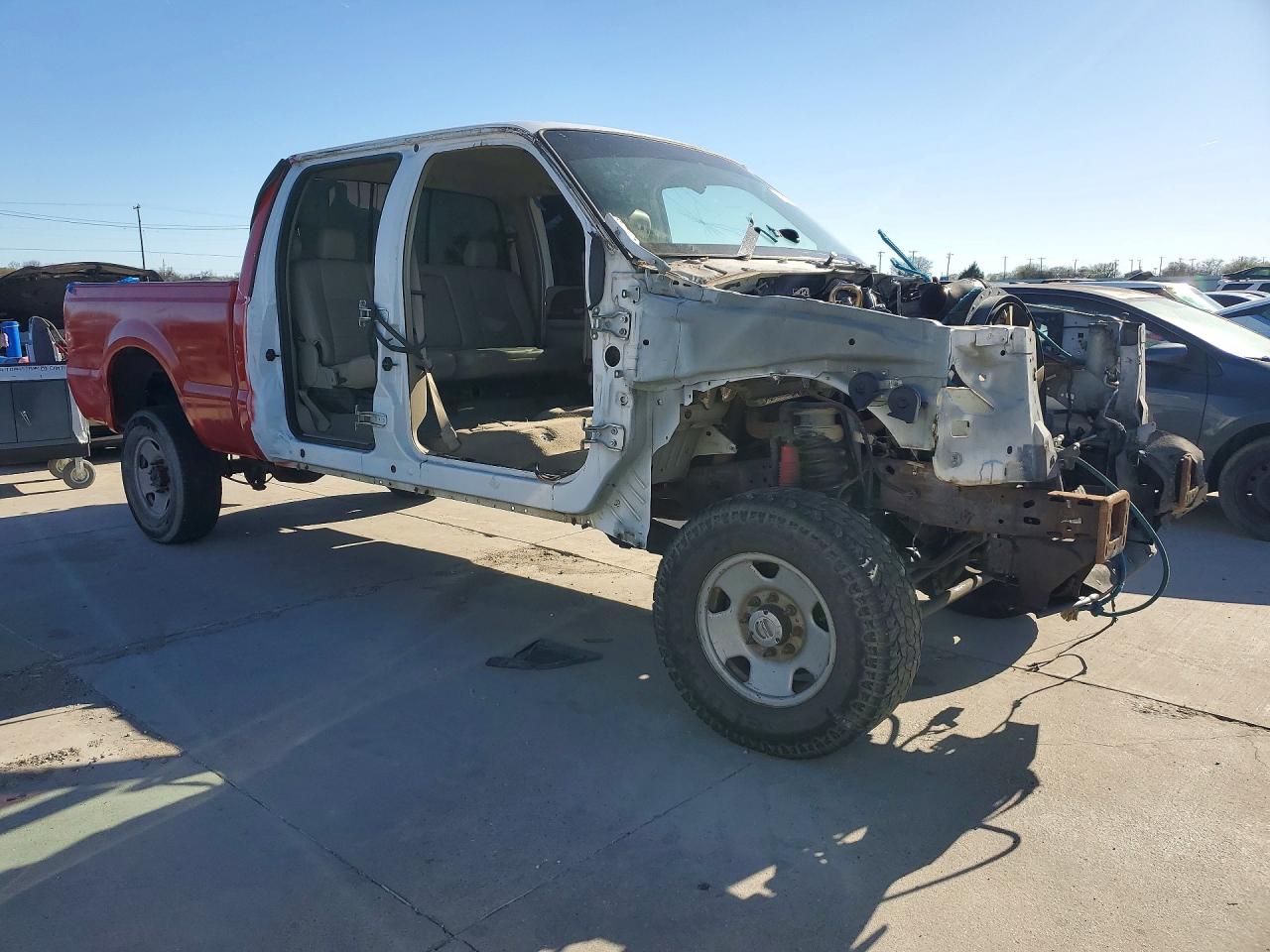 2006 Ford F250 Two Tone vin: 1FTSW21P56EC27615