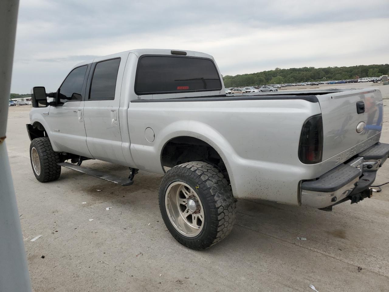 2006 Ford F250 Super Duty Silver vin: 1FTSW21P56EC77009