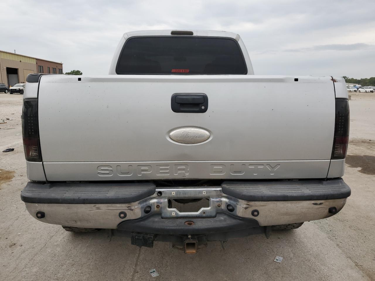 2006 Ford F250 Super Duty Silver vin: 1FTSW21P56EC77009