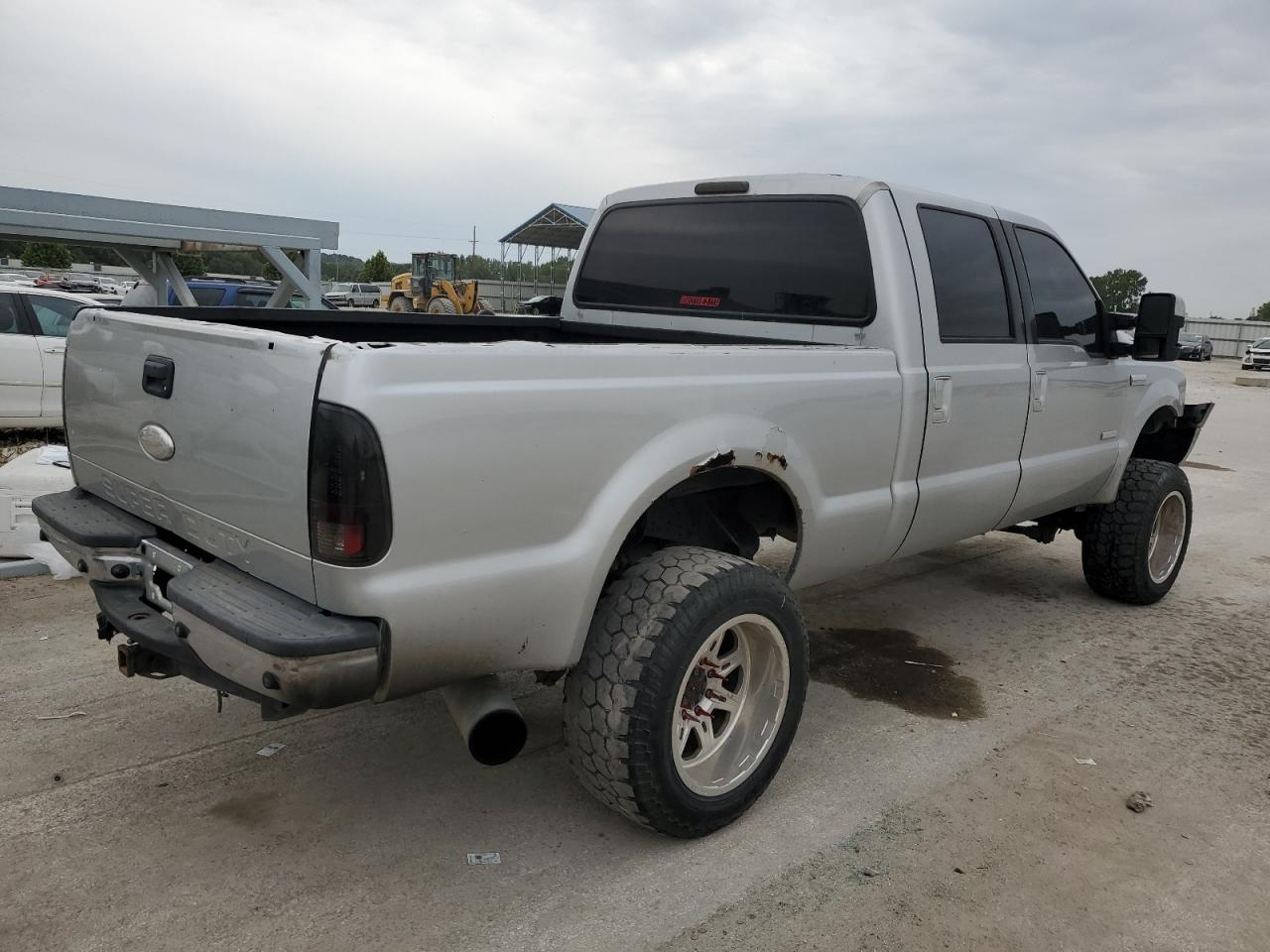 2006 Ford F250 Super Duty Silver vin: 1FTSW21P56EC77009