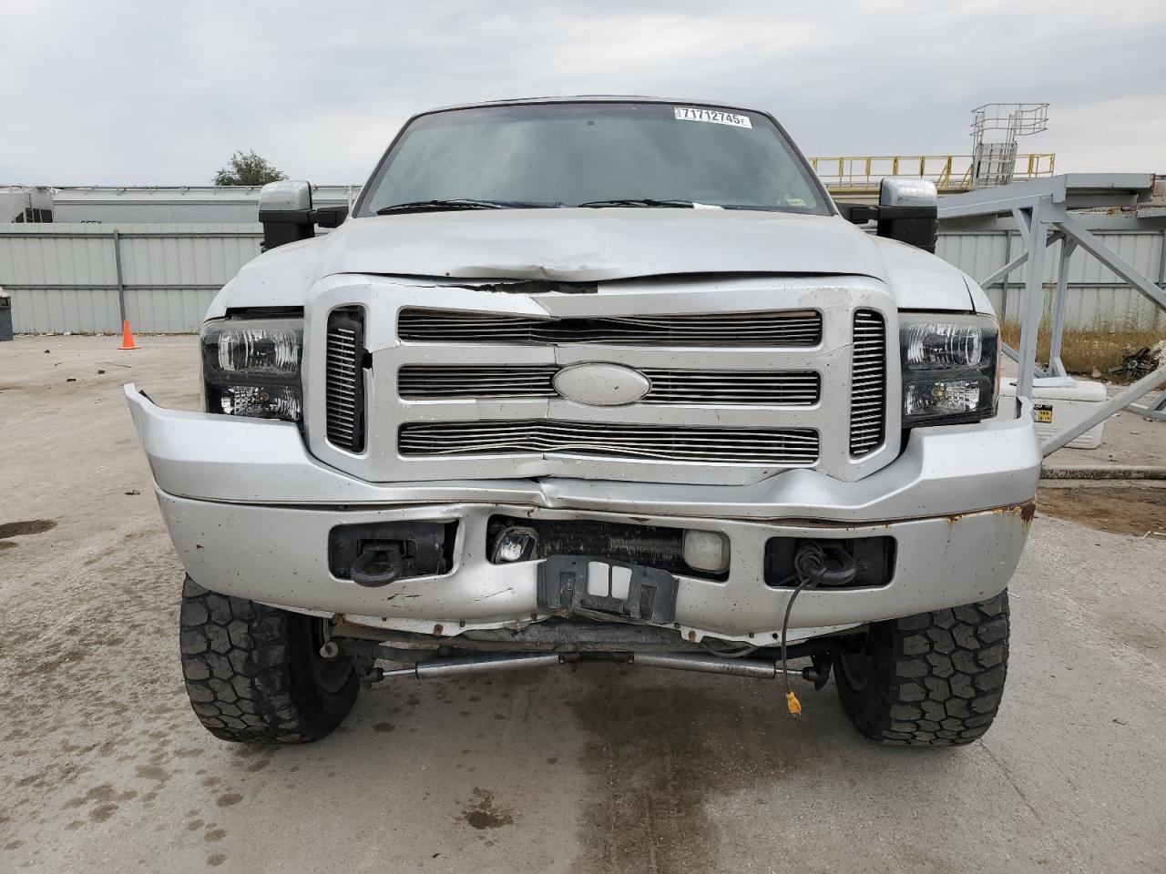 2006 Ford F250 Super Duty Silver vin: 1FTSW21P56EC77009