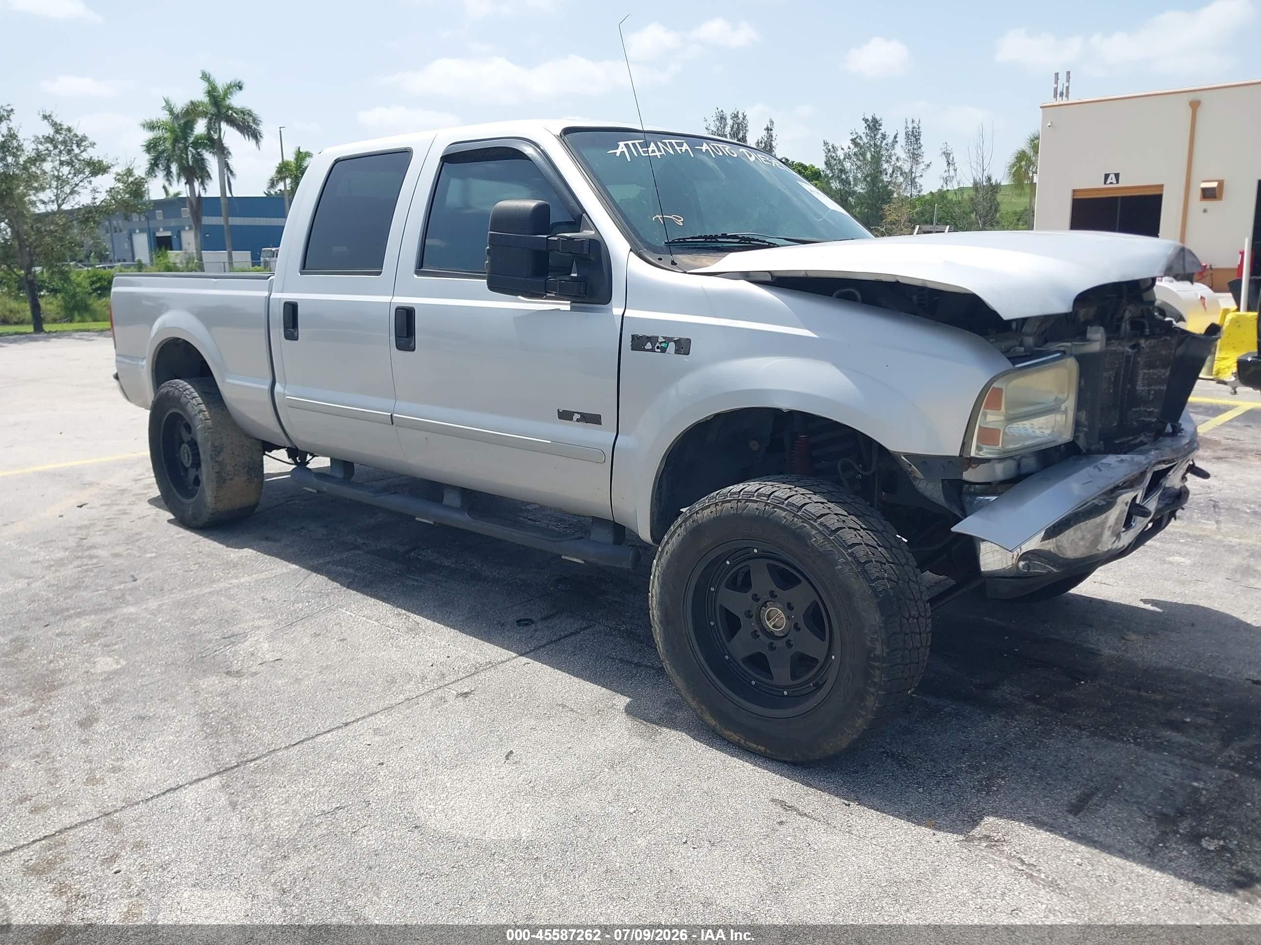 2006 Ford F-250 Lariat/xl/xlt Серебряный vin: 1FTSW21P56ED04516