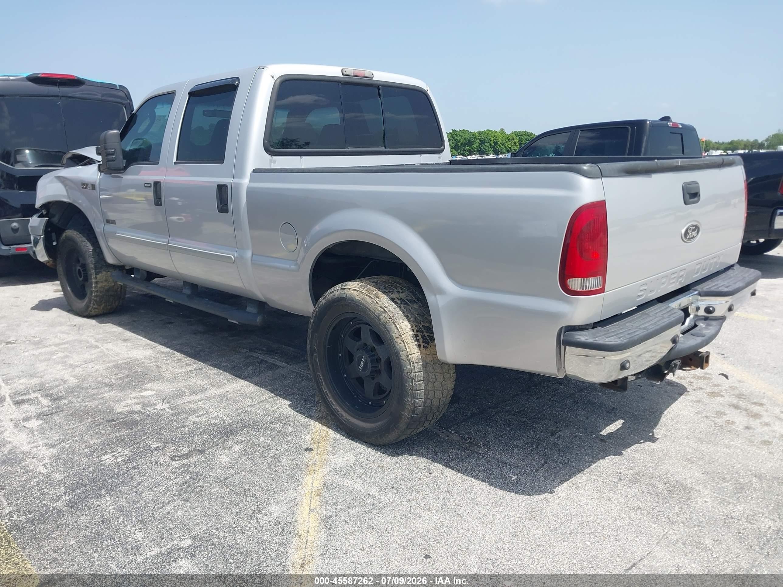 2006 Ford F-250 Lariat/xl/xlt Silver vin: 1FTSW21P56ED04516