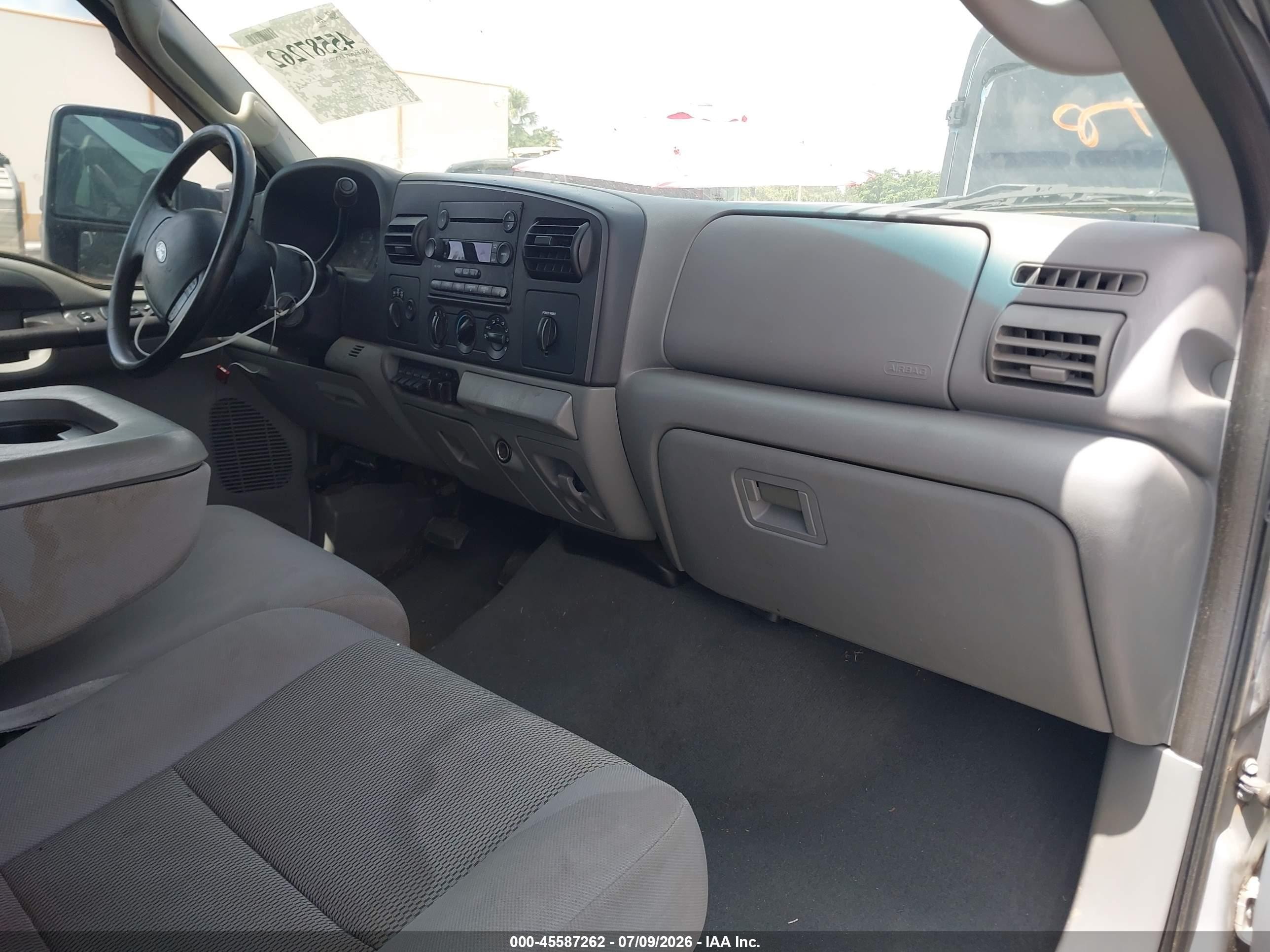 2006 Ford F-250 Lariat/xl/xlt Silver vin: 1FTSW21P56ED04516