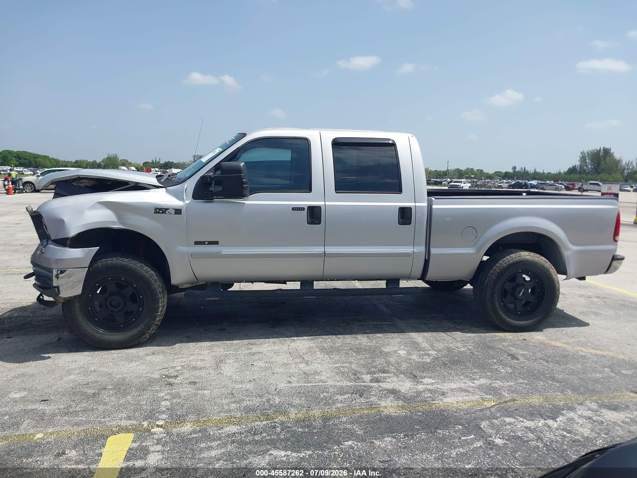 2006 Ford F-250 Lariat/xl/xlt Silver vin: 1FTSW21P56ED04516