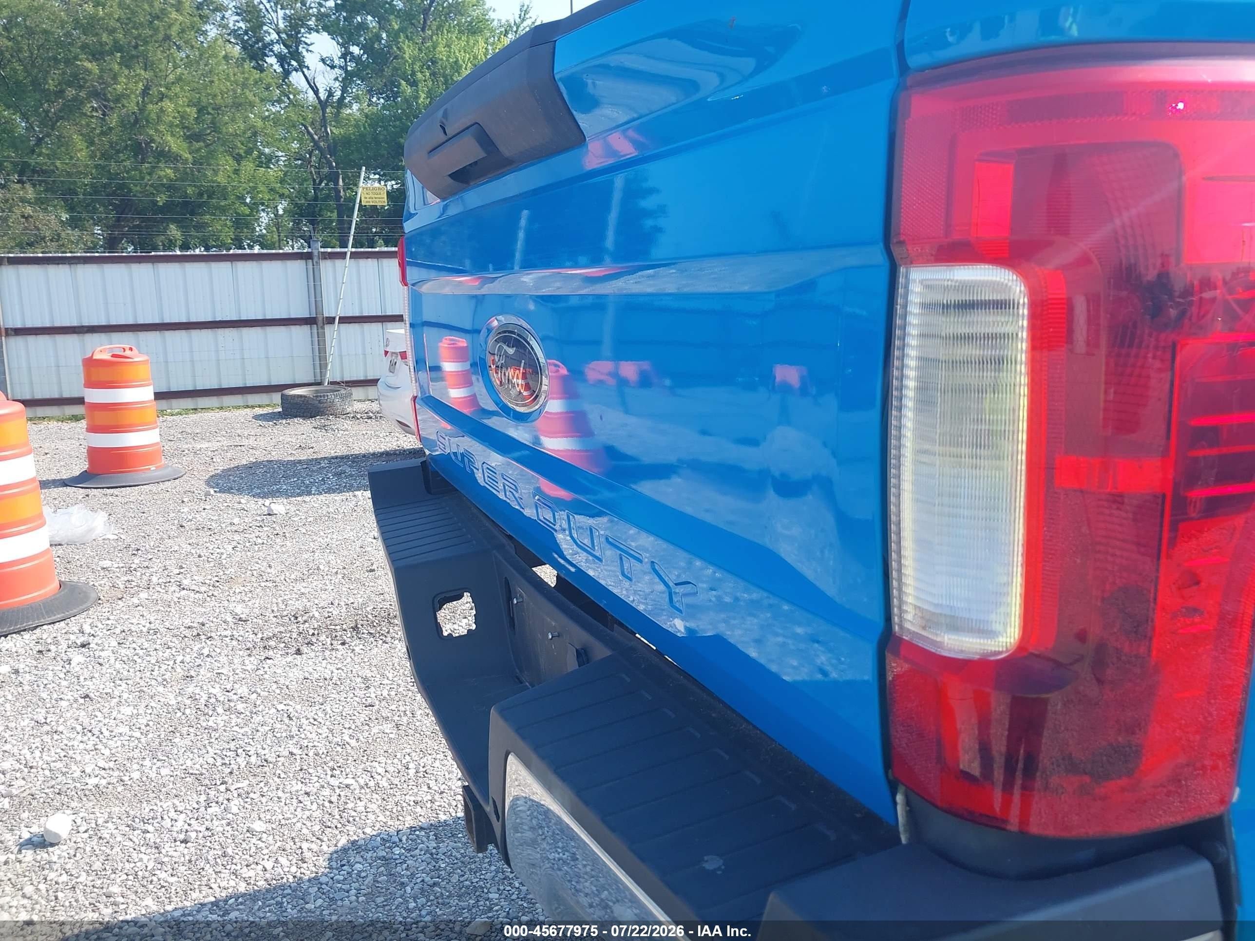 2006 Ford F250 Super Duty Blue vin: 1FTSW21P56ED61542