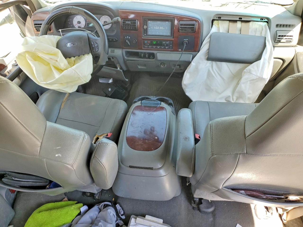 2007 Ford F250 Super Duty Белый vin: 1FTSW21P57EA88894