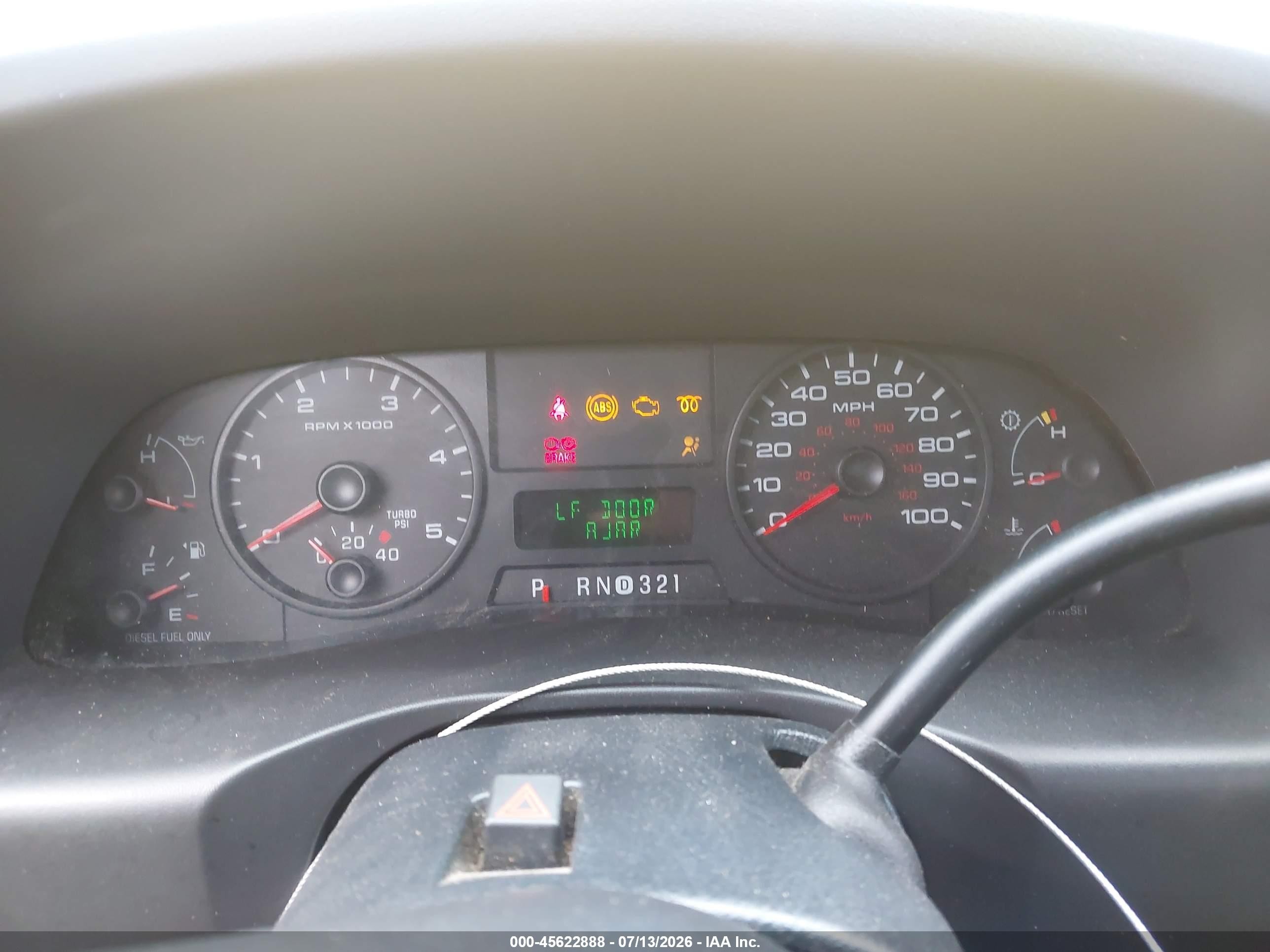 2005 Ford F-250 Lariat/xl/xlt Yellow vin: 1FTSW21P65EB19308