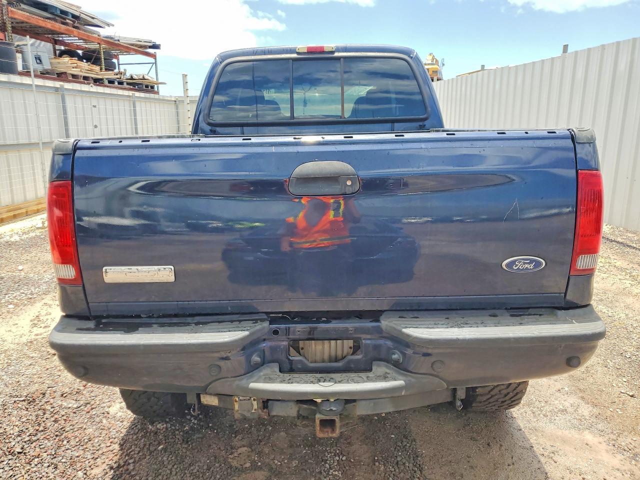2005 Ford F250 Super Duty Blue vin: 1FTSW21P65EB66337