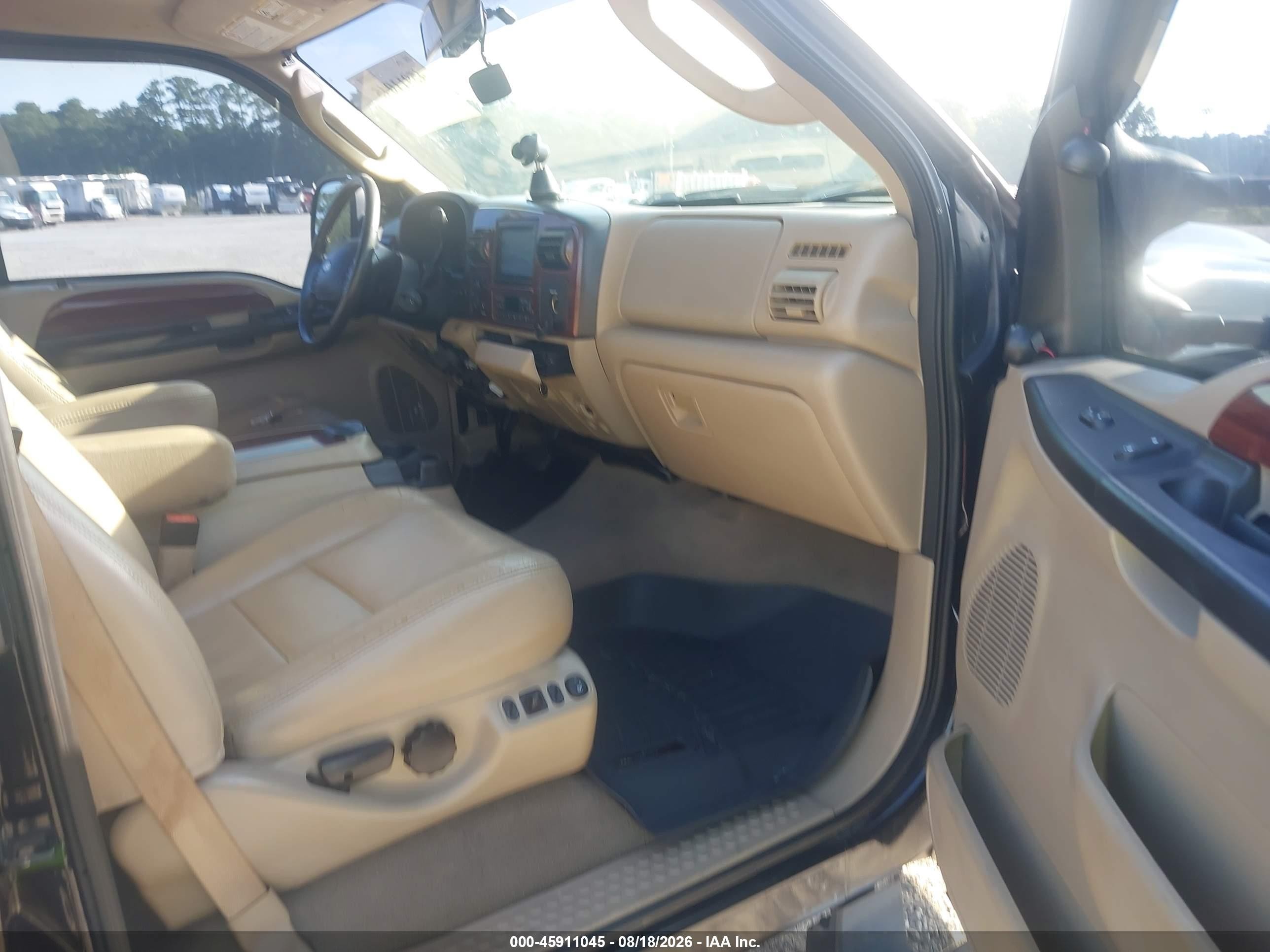 2006 Ford F-250 Lariat/xl/xlt Black vin: 1FTSW21P66EB39673