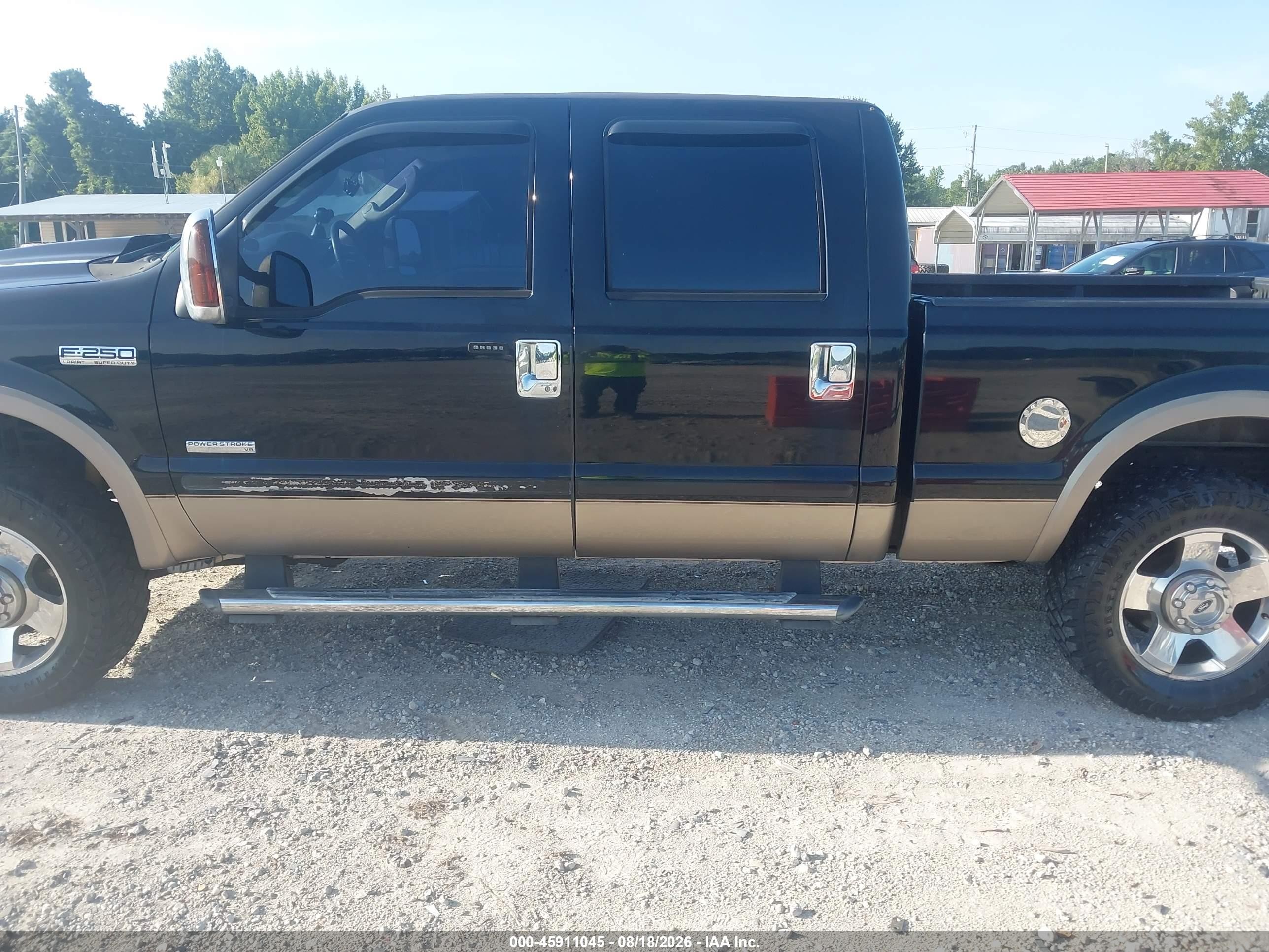 2006 Ford F-250 Lariat/xl/xlt Black vin: 1FTSW21P66EB39673