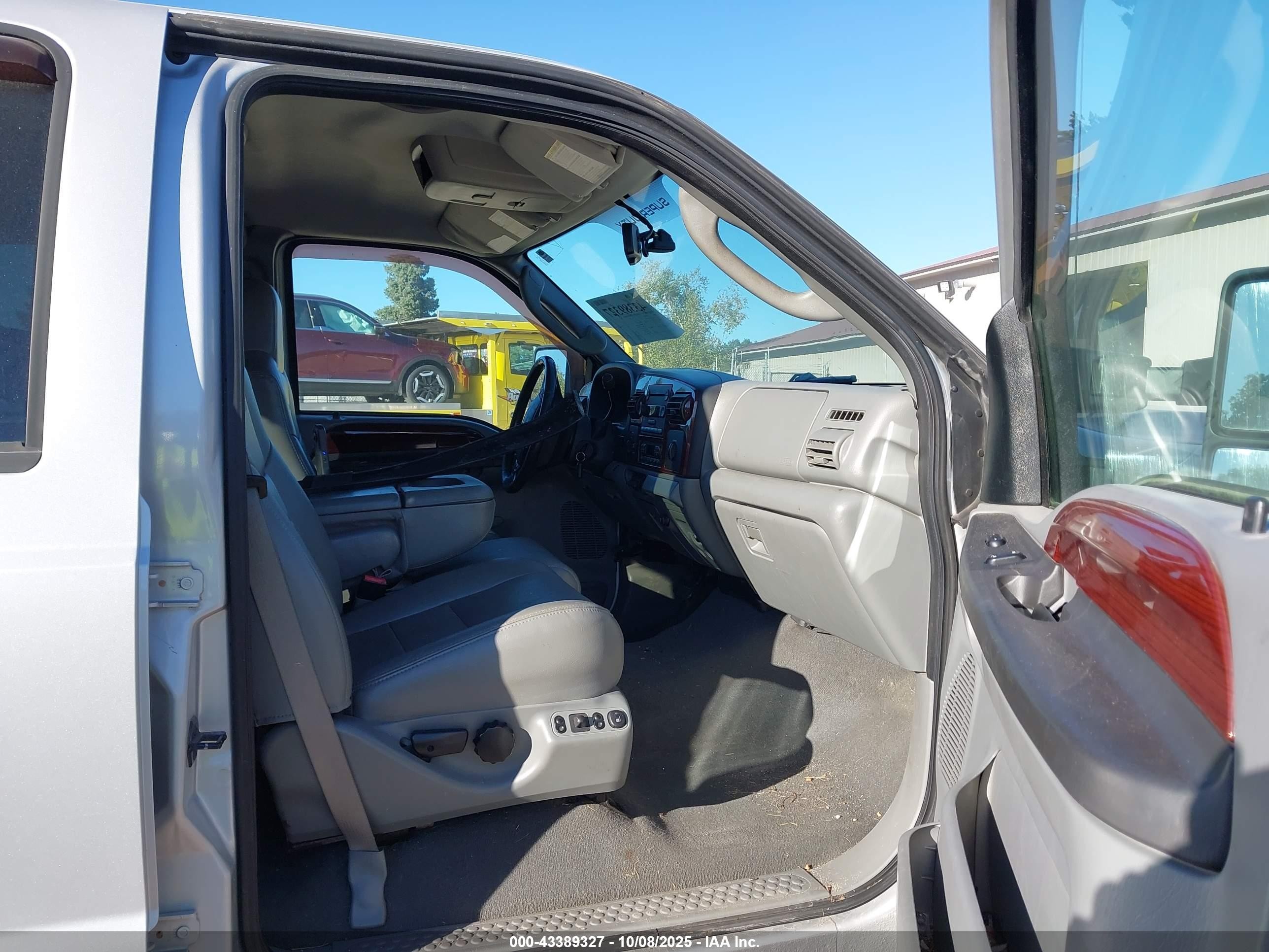 2007 Ford F-250 Lariat/xl/xlt Silver vin: 1FTSW21P67EA98785