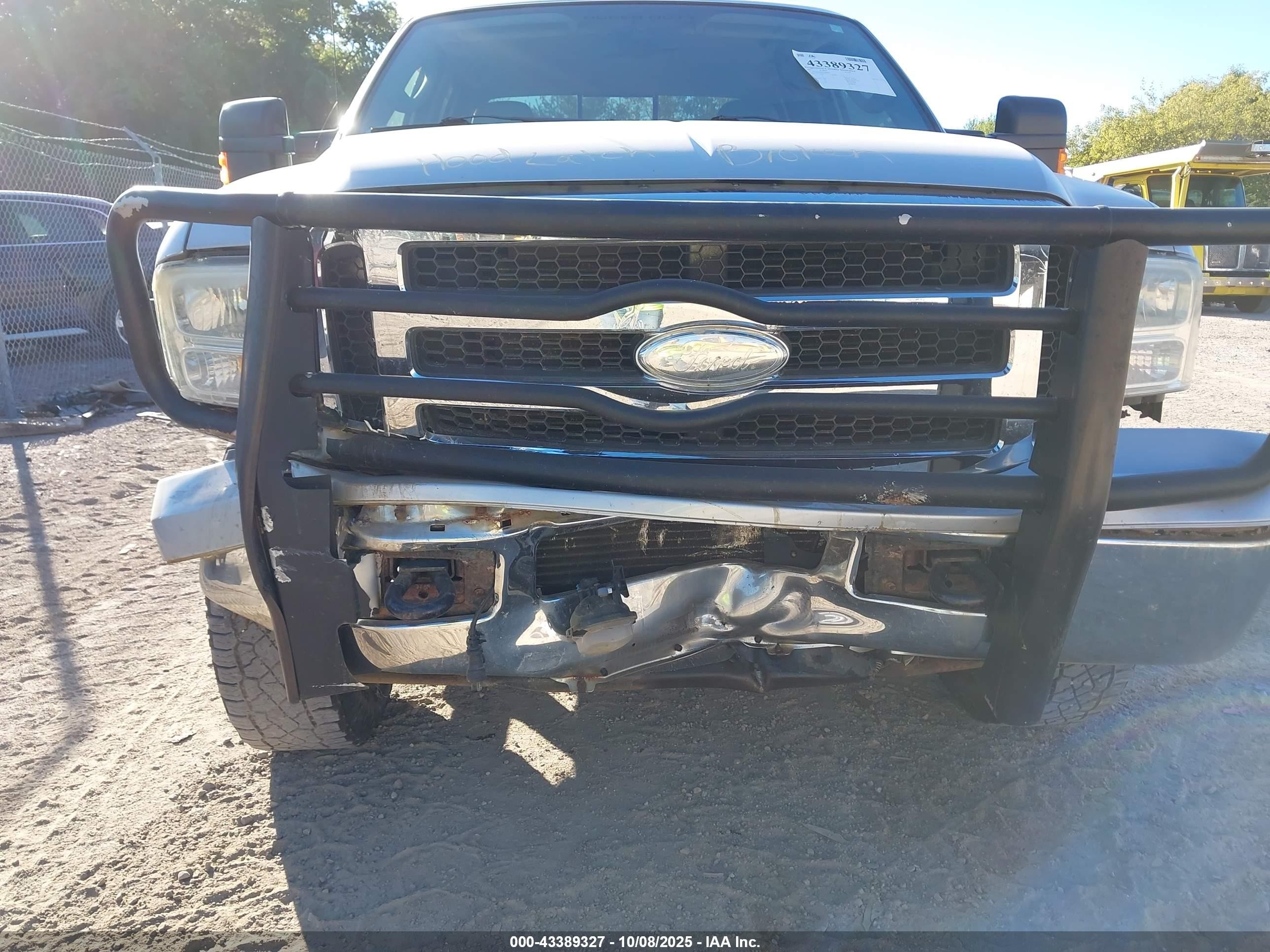 2007 Ford F-250 Lariat/xl/xlt Silver vin: 1FTSW21P67EA98785