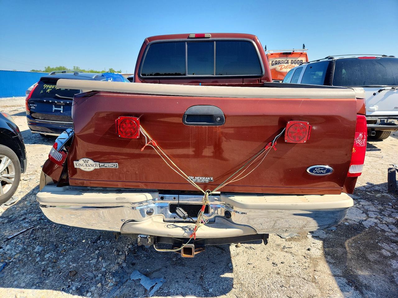 2005 Ford F250 Super Duty Brown vin: 1FTSW21P75EA77909