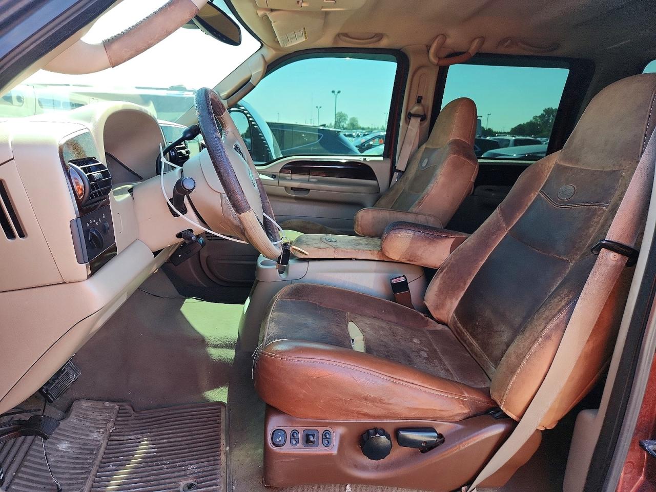 2005 Ford F250 Super Duty Brown vin: 1FTSW21P75EA77909