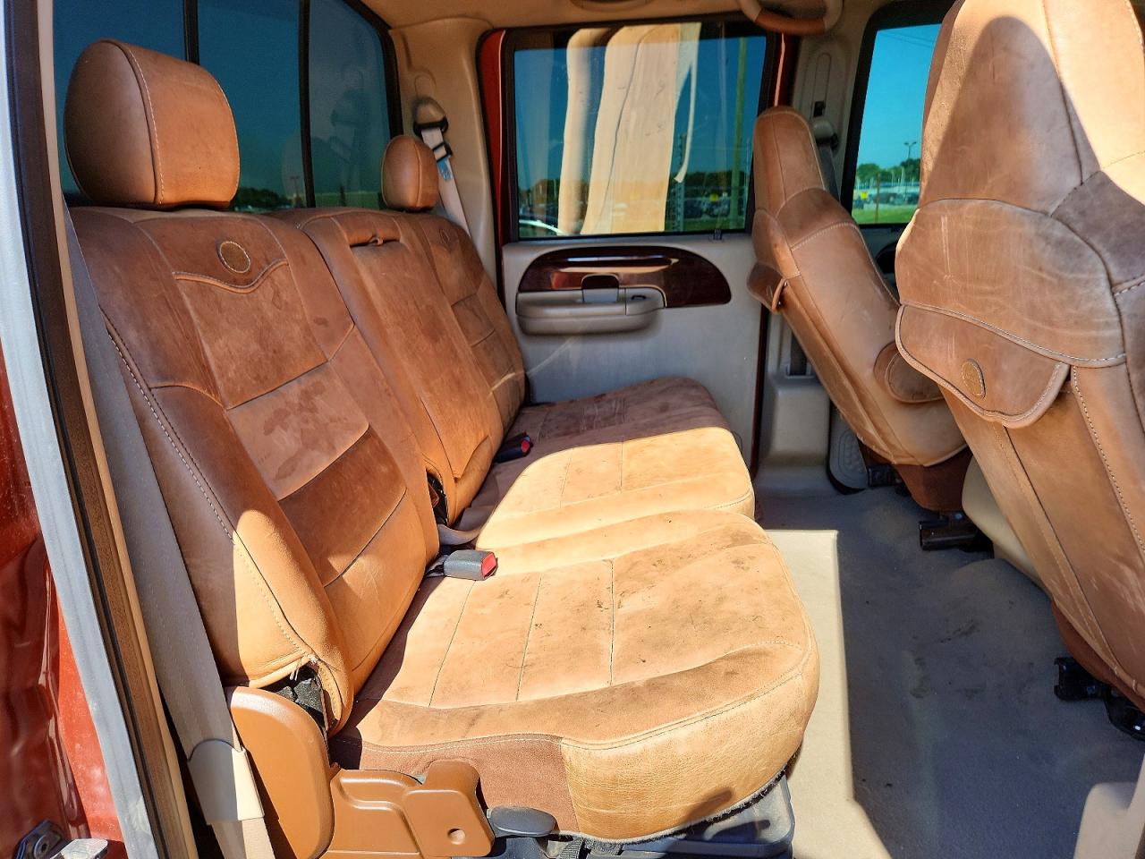 2005 Ford F250 Super Duty Brown vin: 1FTSW21P75EA77909