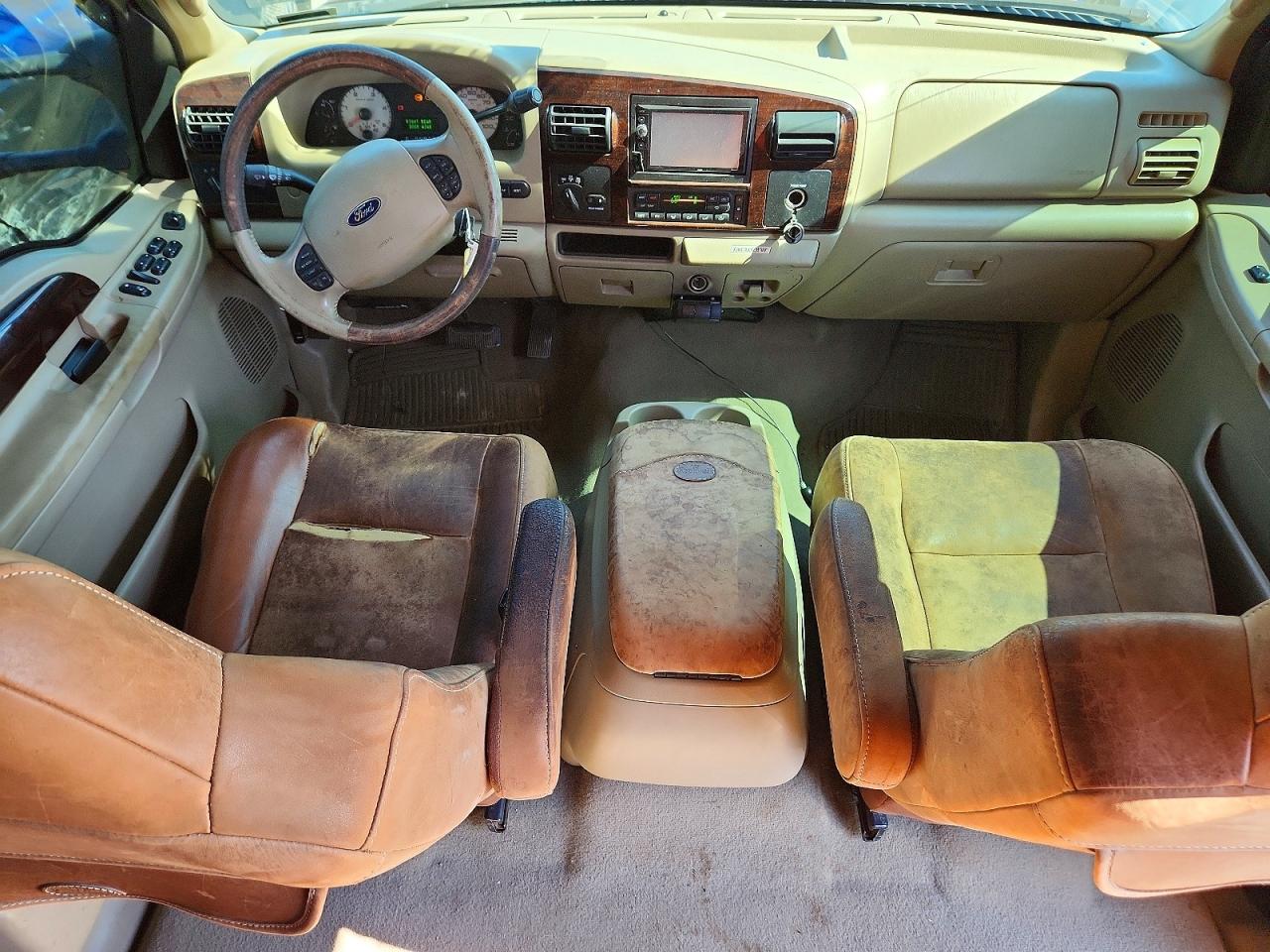 2005 Ford F250 Super Duty Brown vin: 1FTSW21P75EA77909