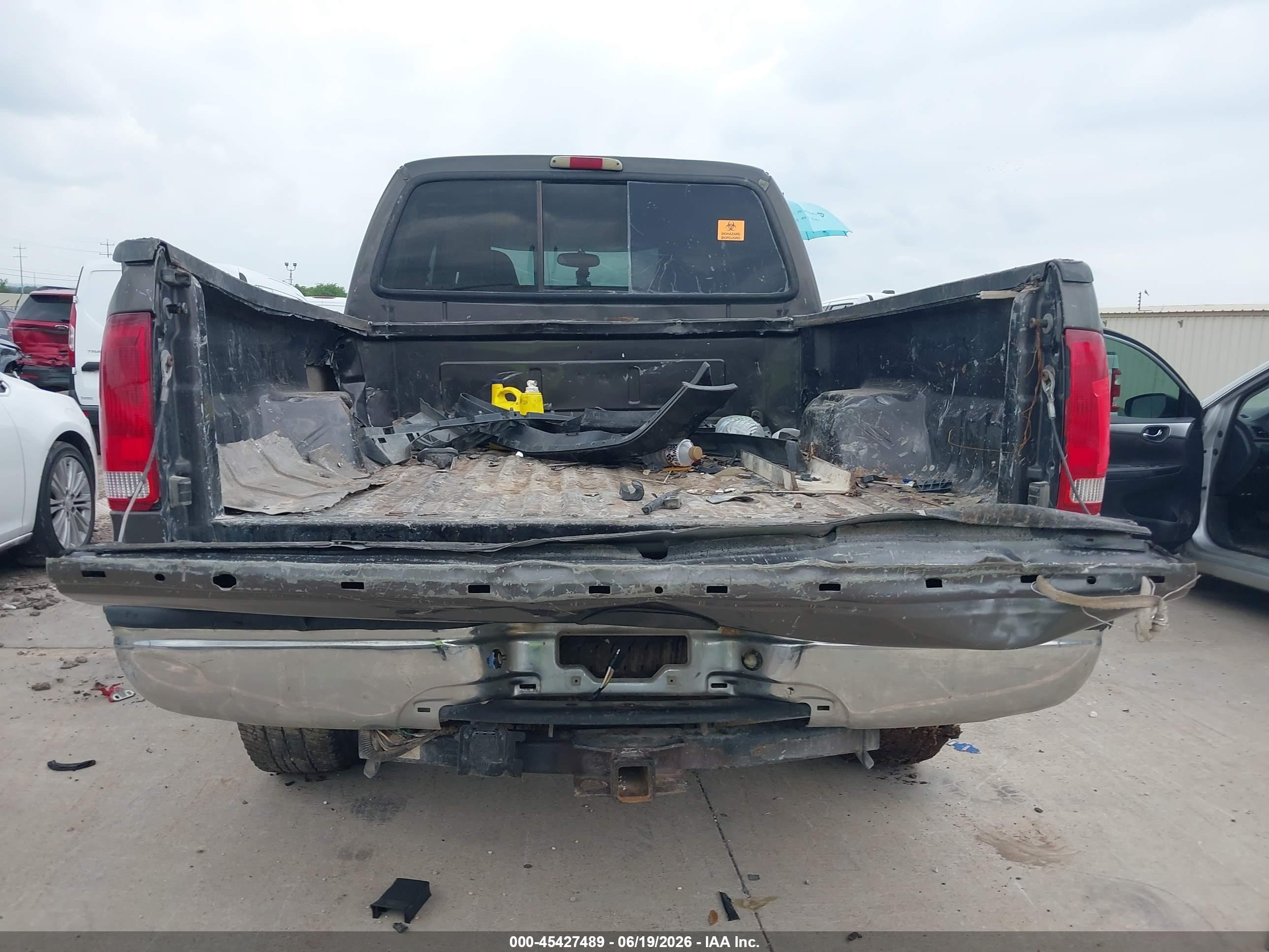 2005 Ford F-250 Lariat/xl/xlt Gray vin: 1FTSW21P75EB11993