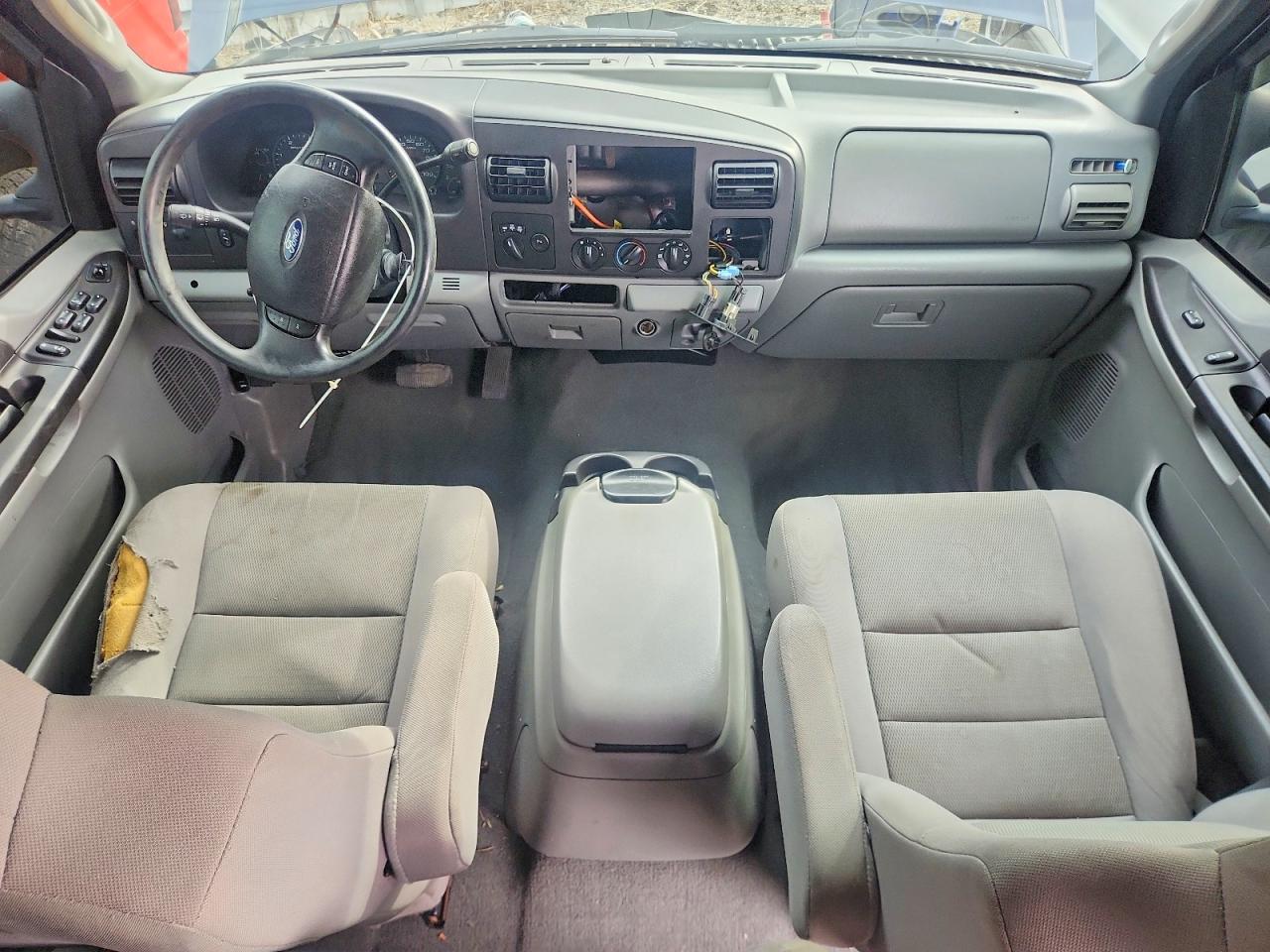 2005 Ford F250 Super Duty Blue vin: 1FTSW21P75EB15350