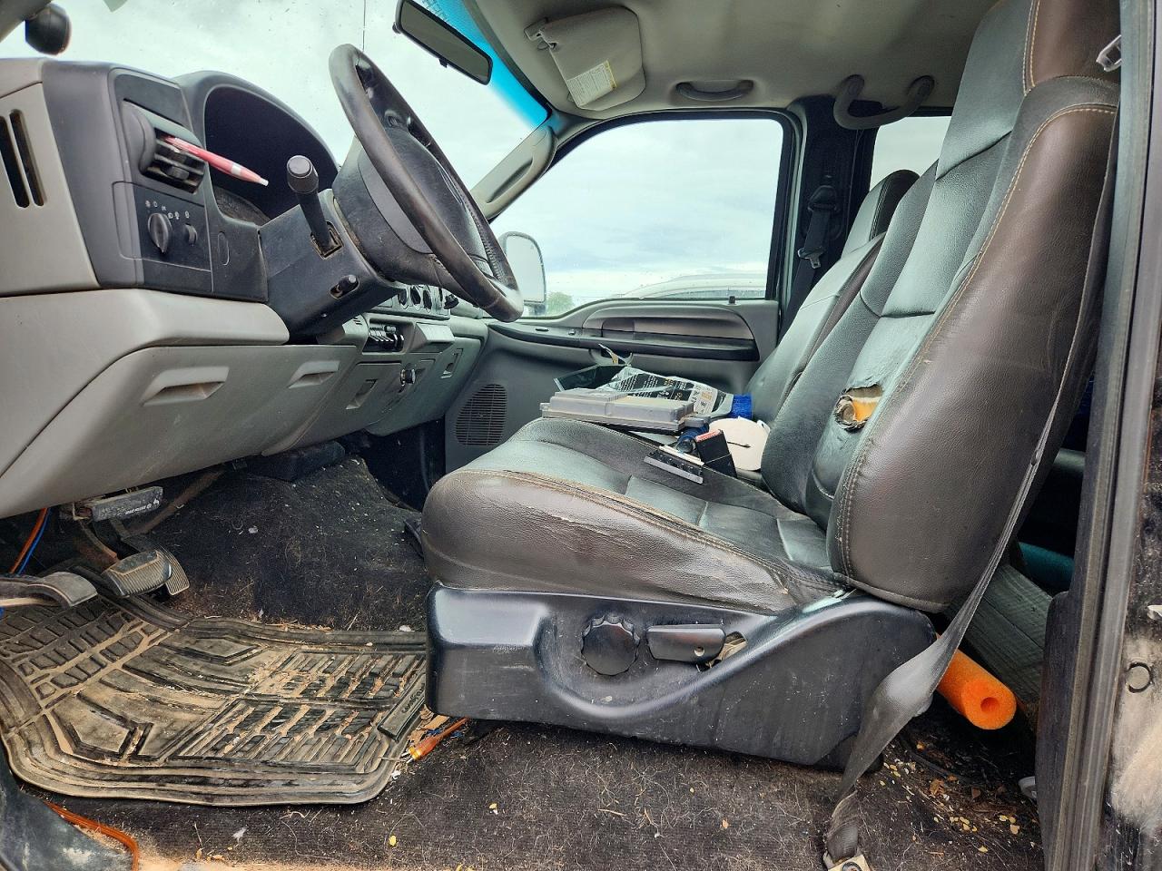 2006 Ford F250 Super Duty Black vin: 1FTSW21P76EB12305
