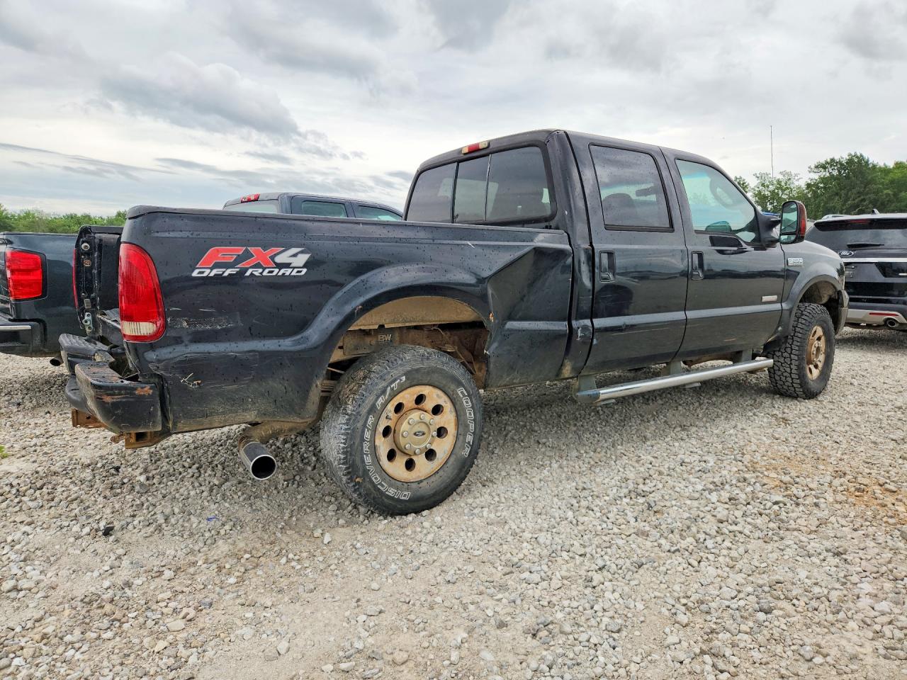 2006 Ford F250 Super Duty Black vin: 1FTSW21P76EB12305