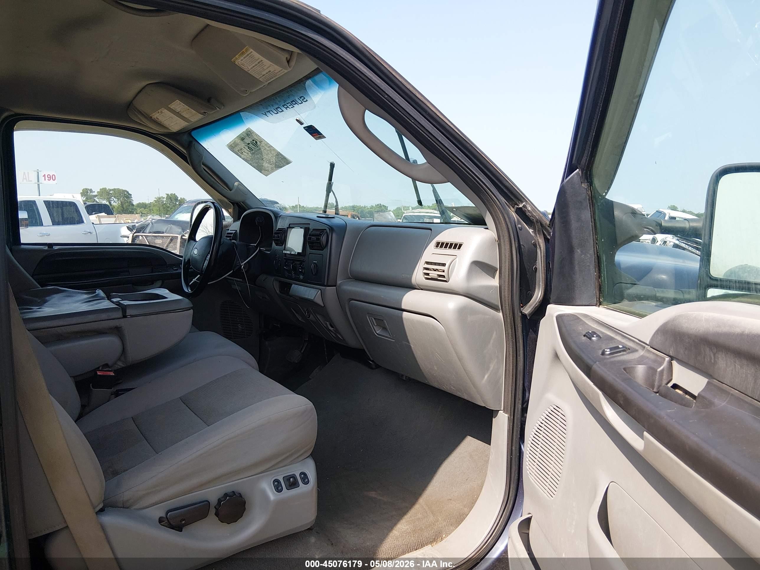 2006 Ford F-250 Lariat/xl/xlt Blue vin: 1FTSW21P76EC90053